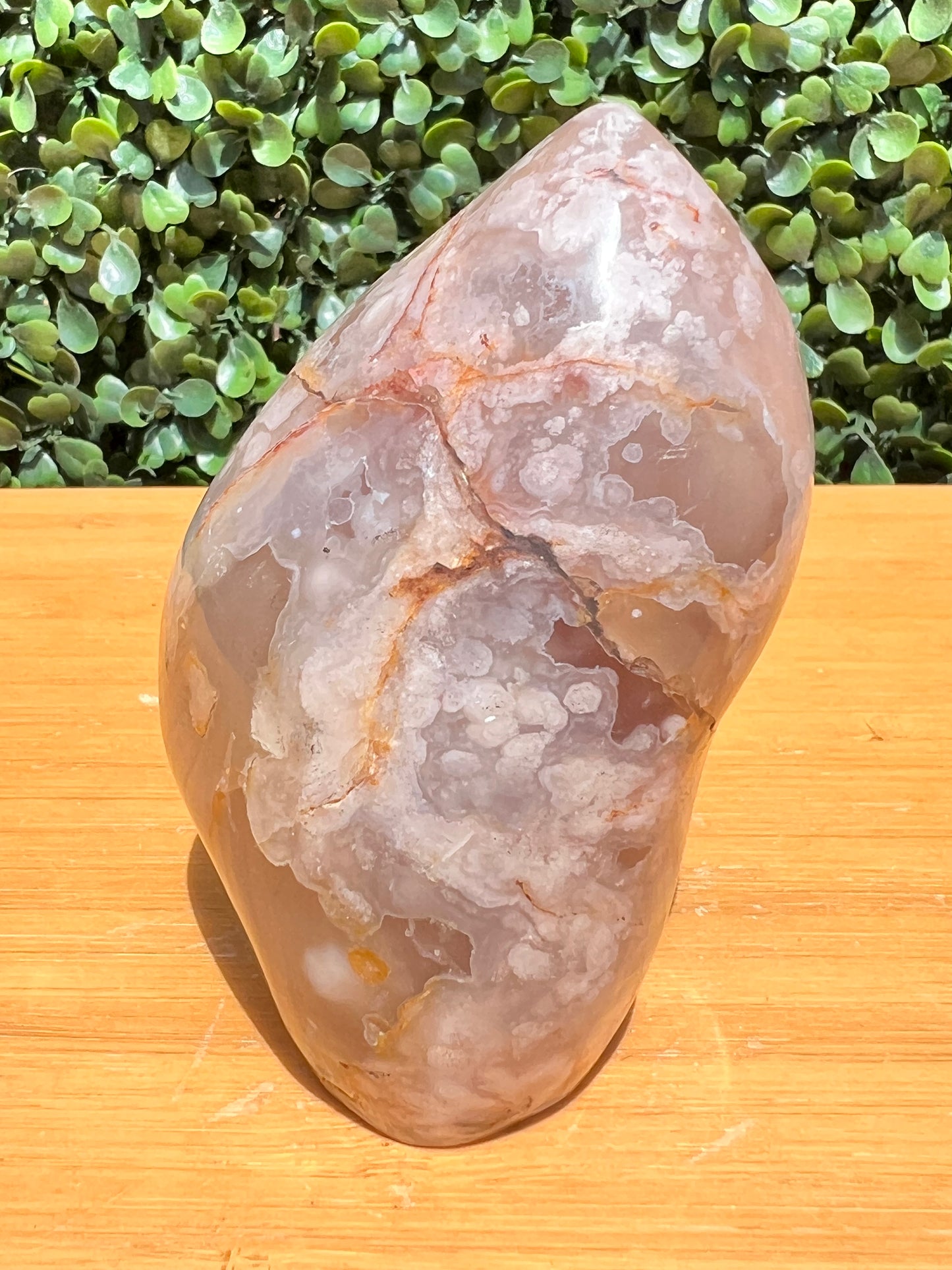Flower Agate Free Form