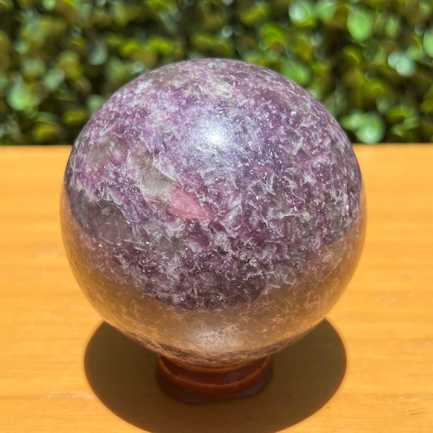 Lepidolite Unicorn Stone Sphere