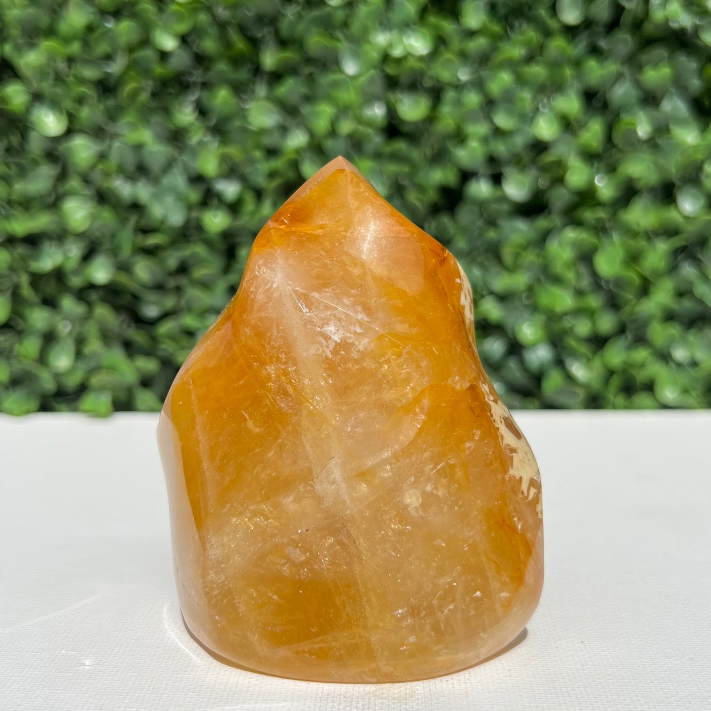 Golden Healer Quartz Flame