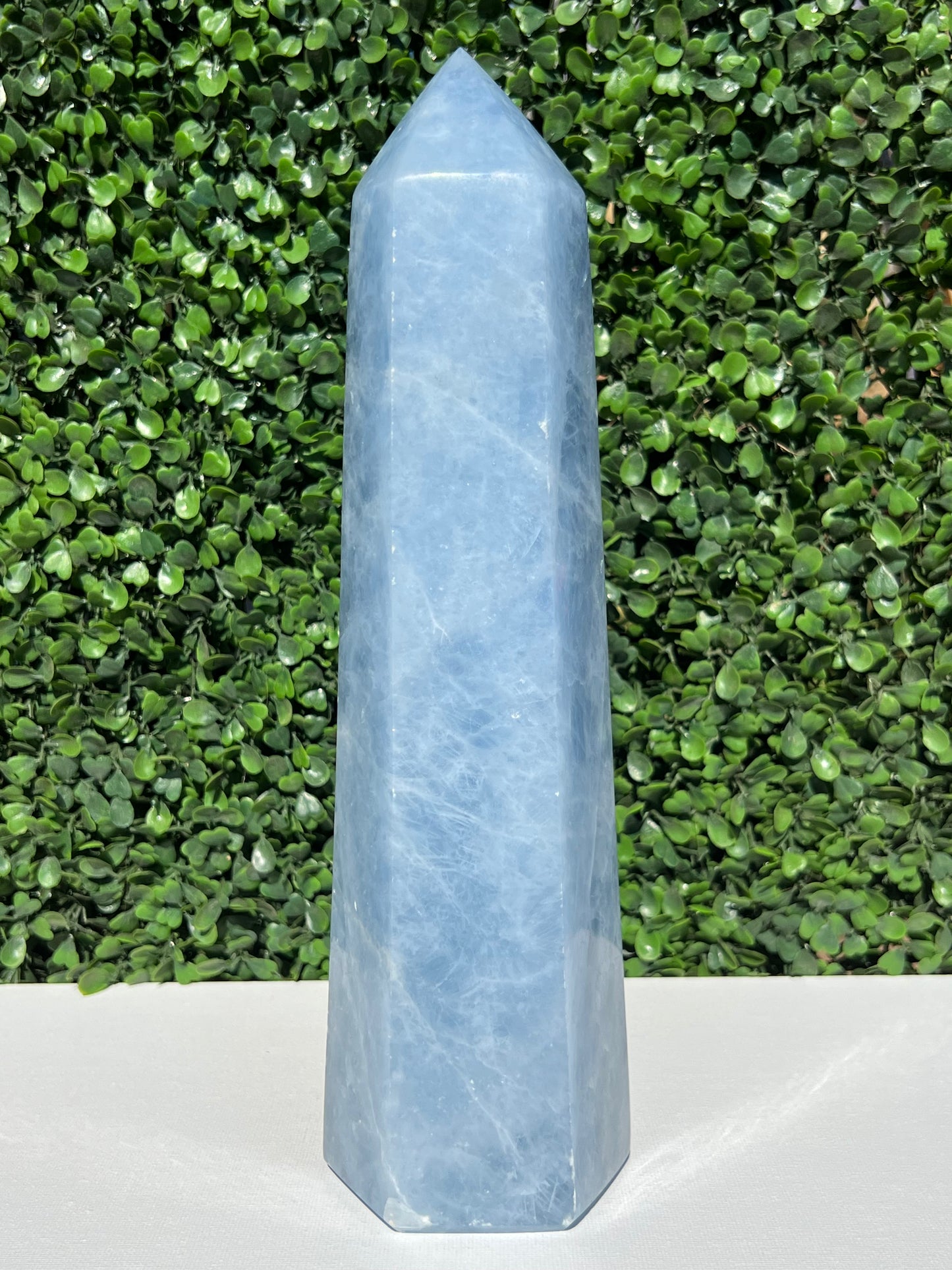 Blue Calcite Tower XXL