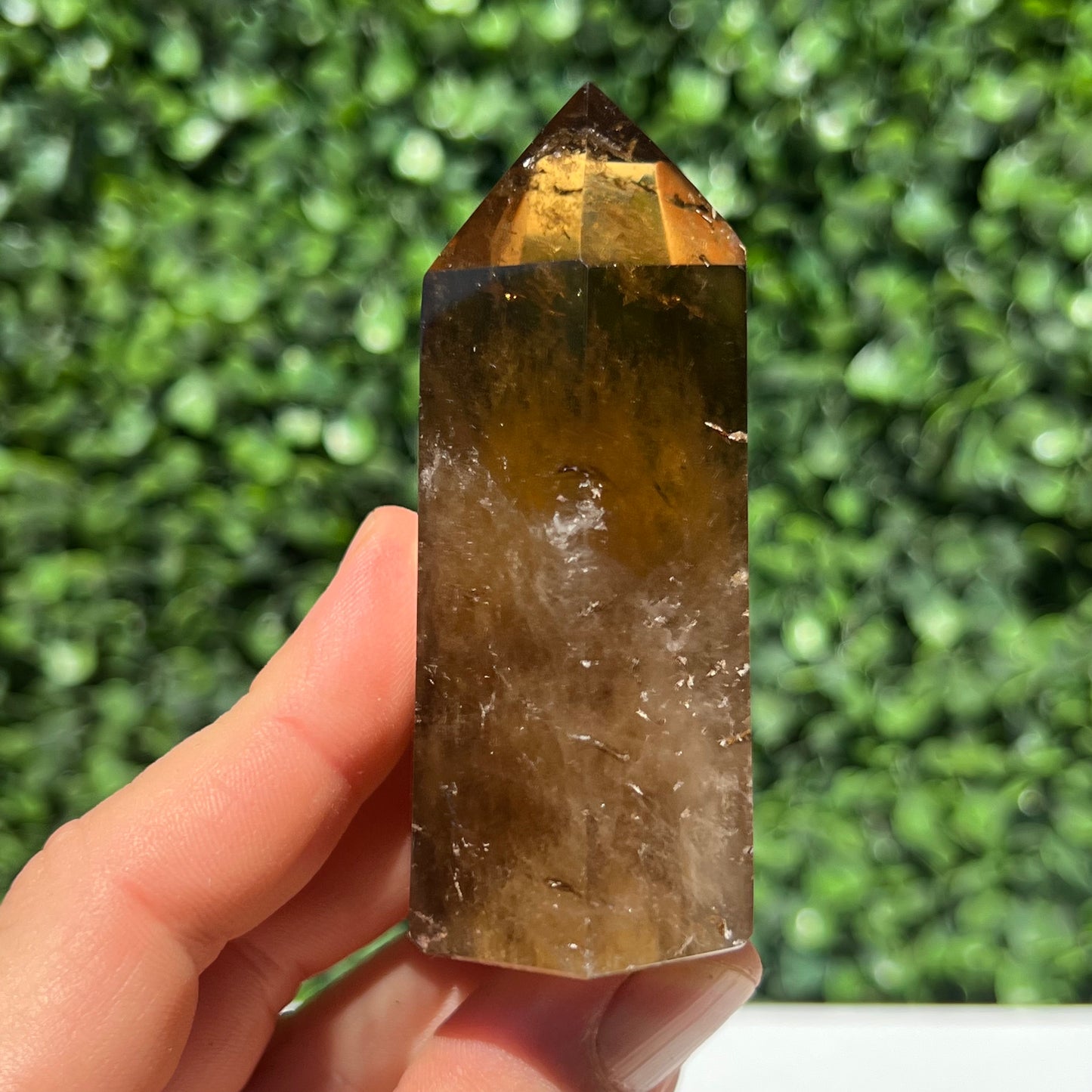 100% Natural Citrine Tower