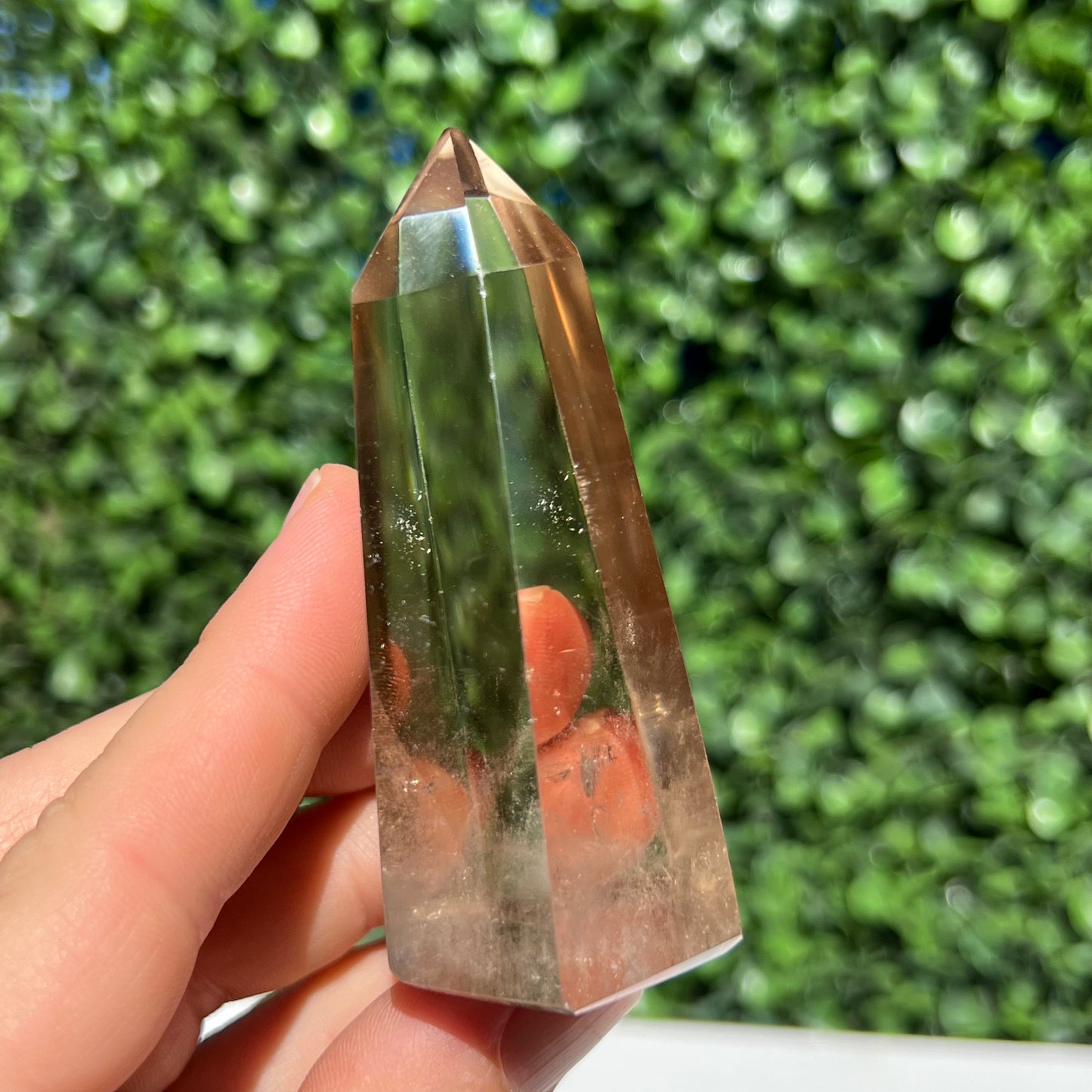 Light Smokey Quartz Tower
