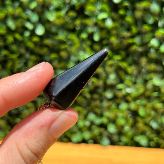 Black Tourmaline Pendulum