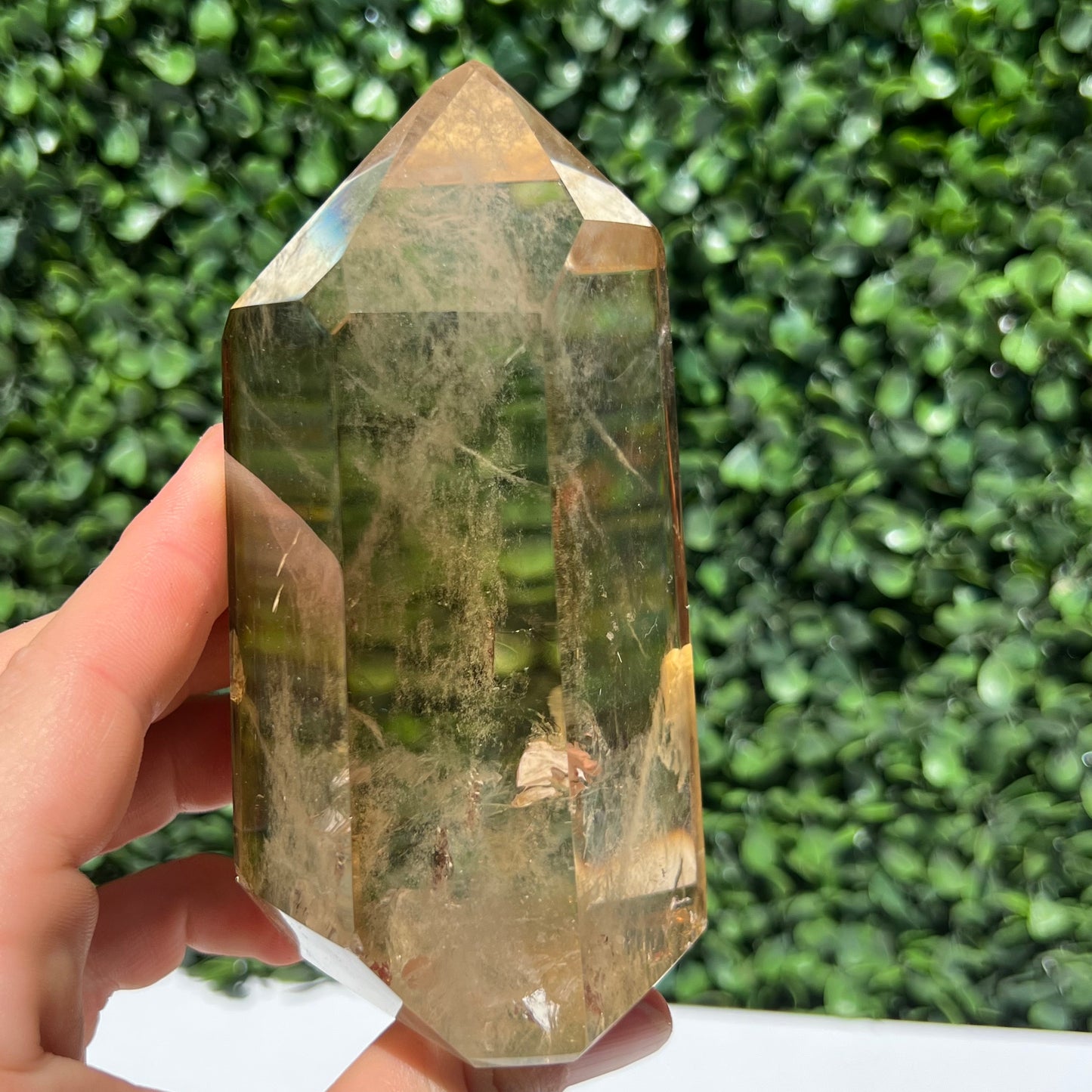 100% Natural Citrine Tower