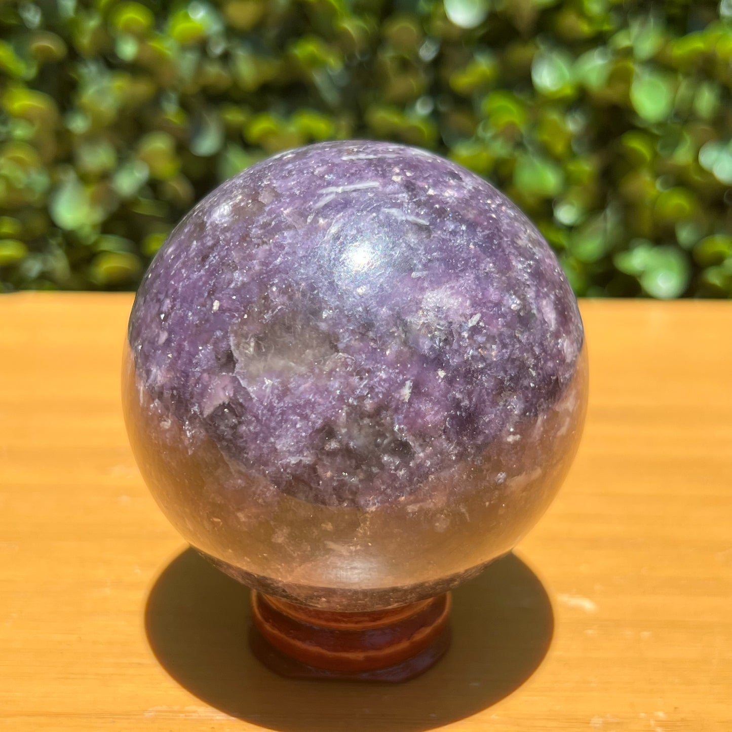 Lepidolite Sphere