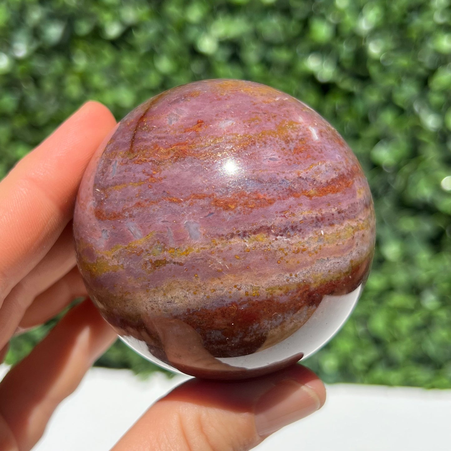 Ocean Jasper Sphere