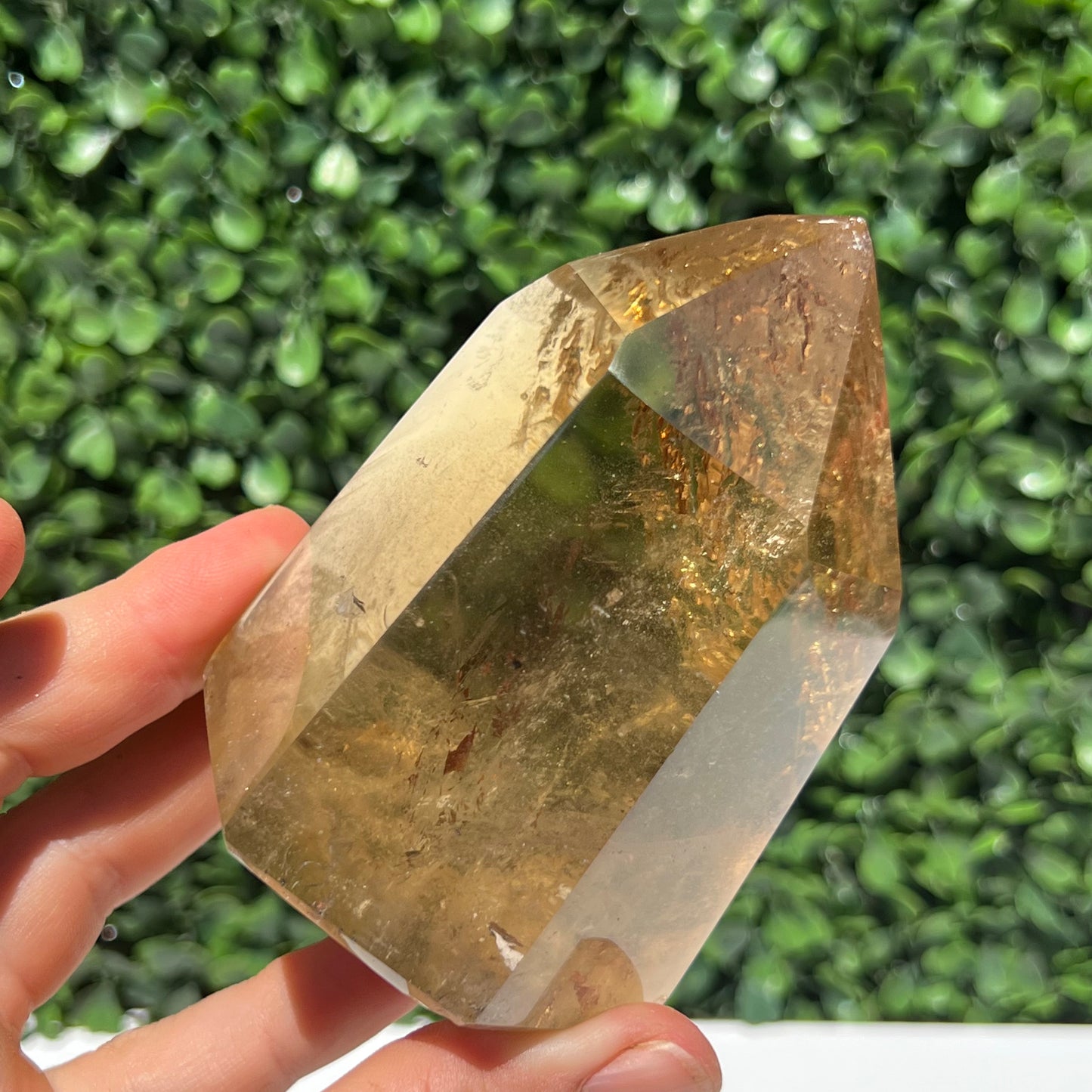 100% Natural Citrine Tower