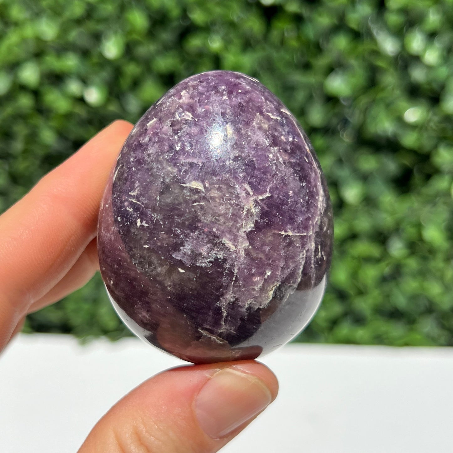Lepidolite Egg