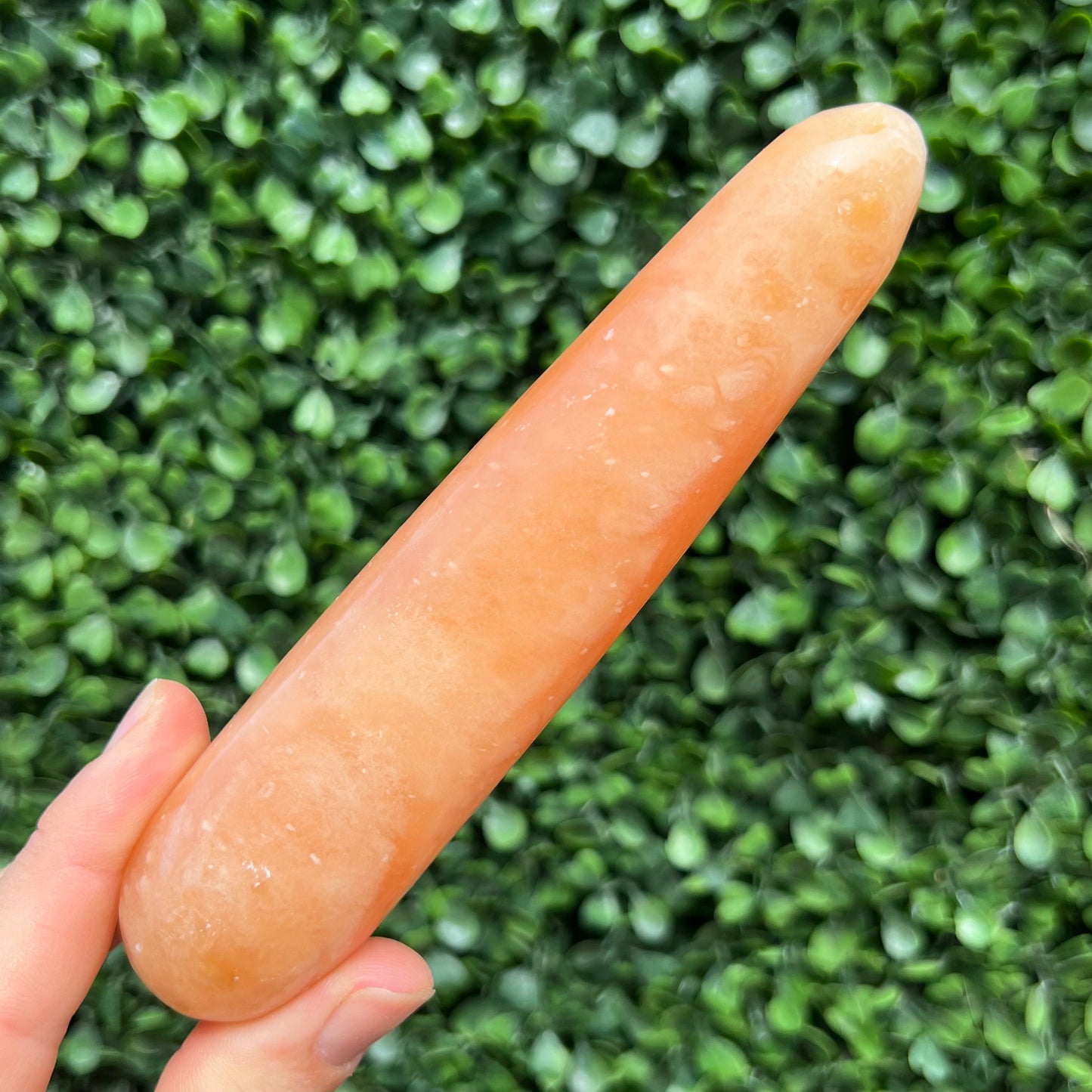 Tangerine Calcite Wand