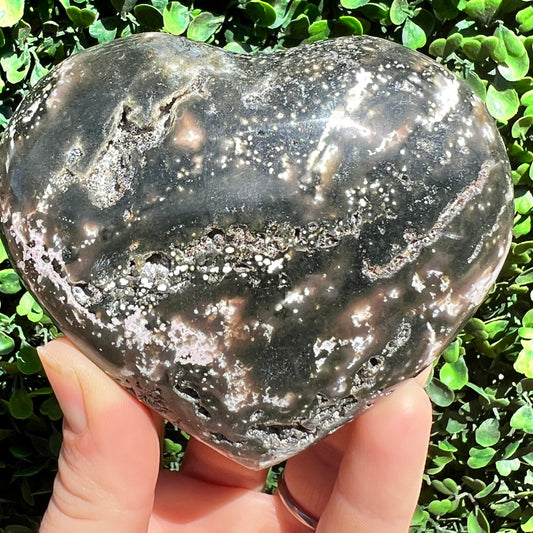 Ocean Jasper Heart