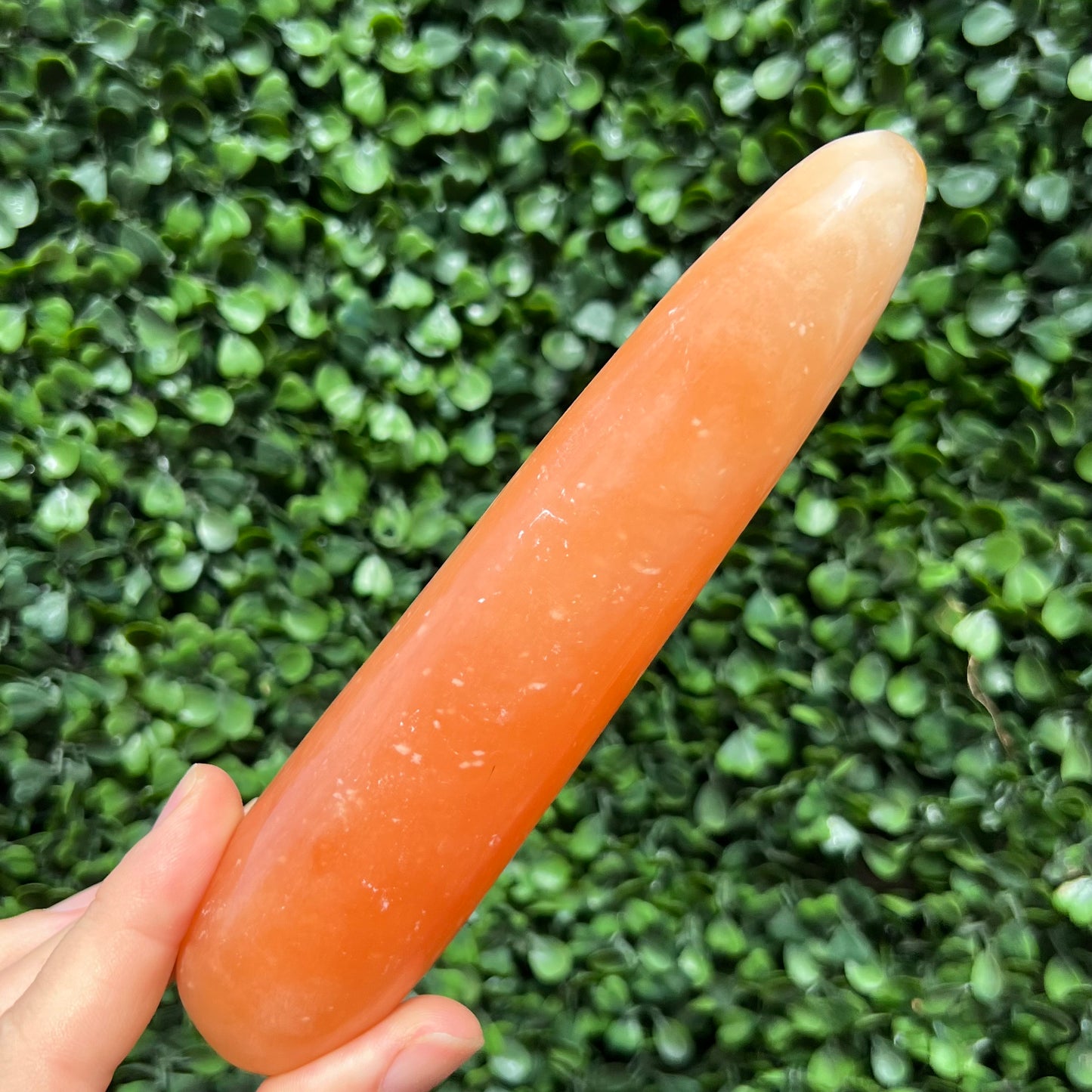 Tangerine Calcite Wand