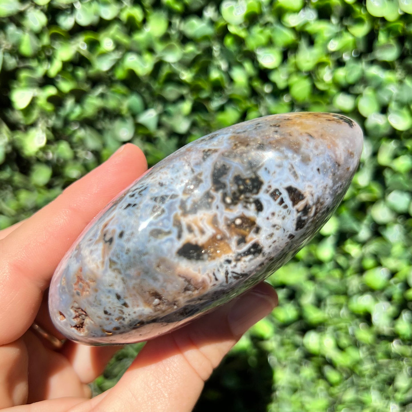 Ocean Jasper Heart
