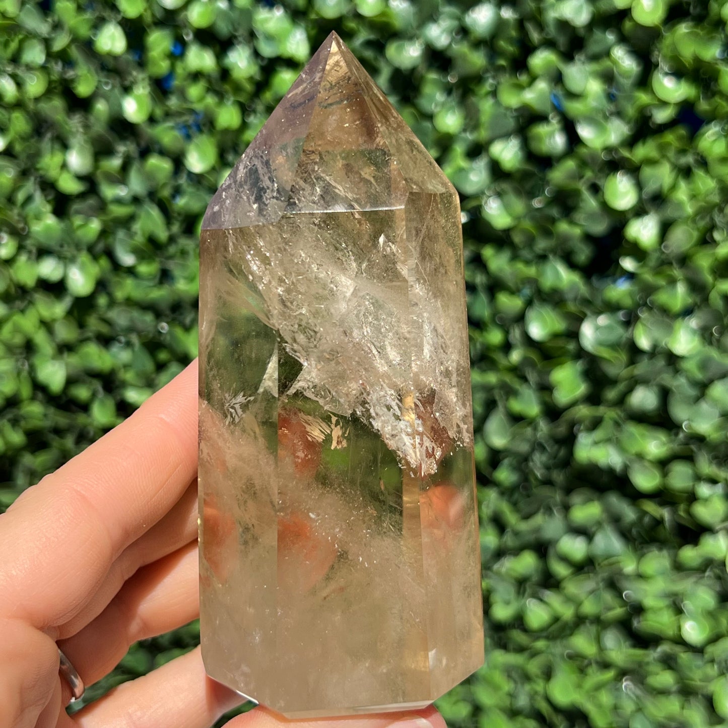 100% Natural Citrine Tower
