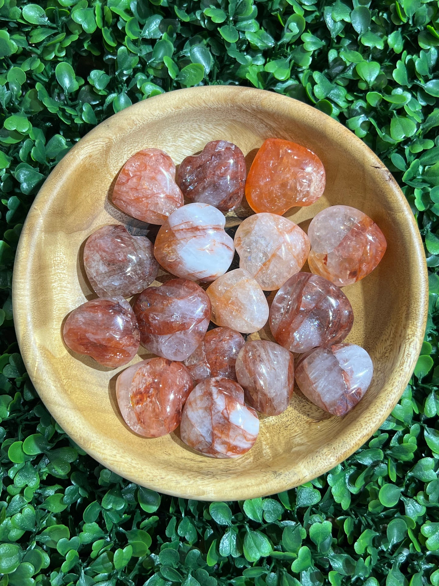 Fire Quartz Heart’s Small