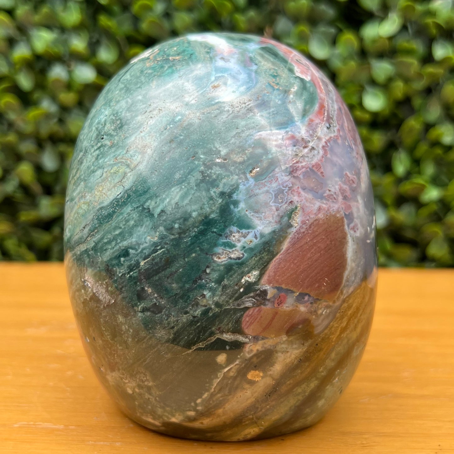 Ocean Jasper Skull