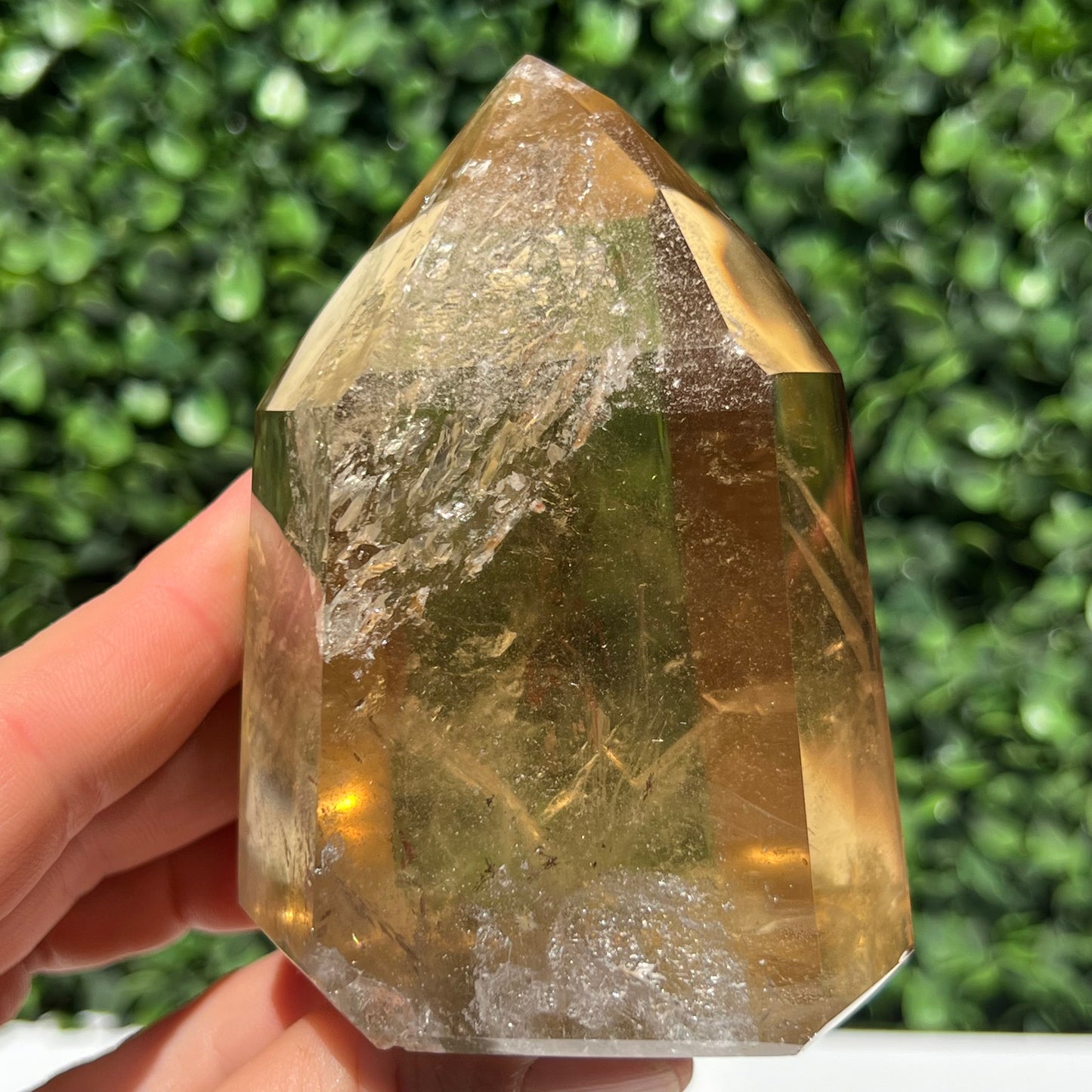 100% Natural Citrine Tower