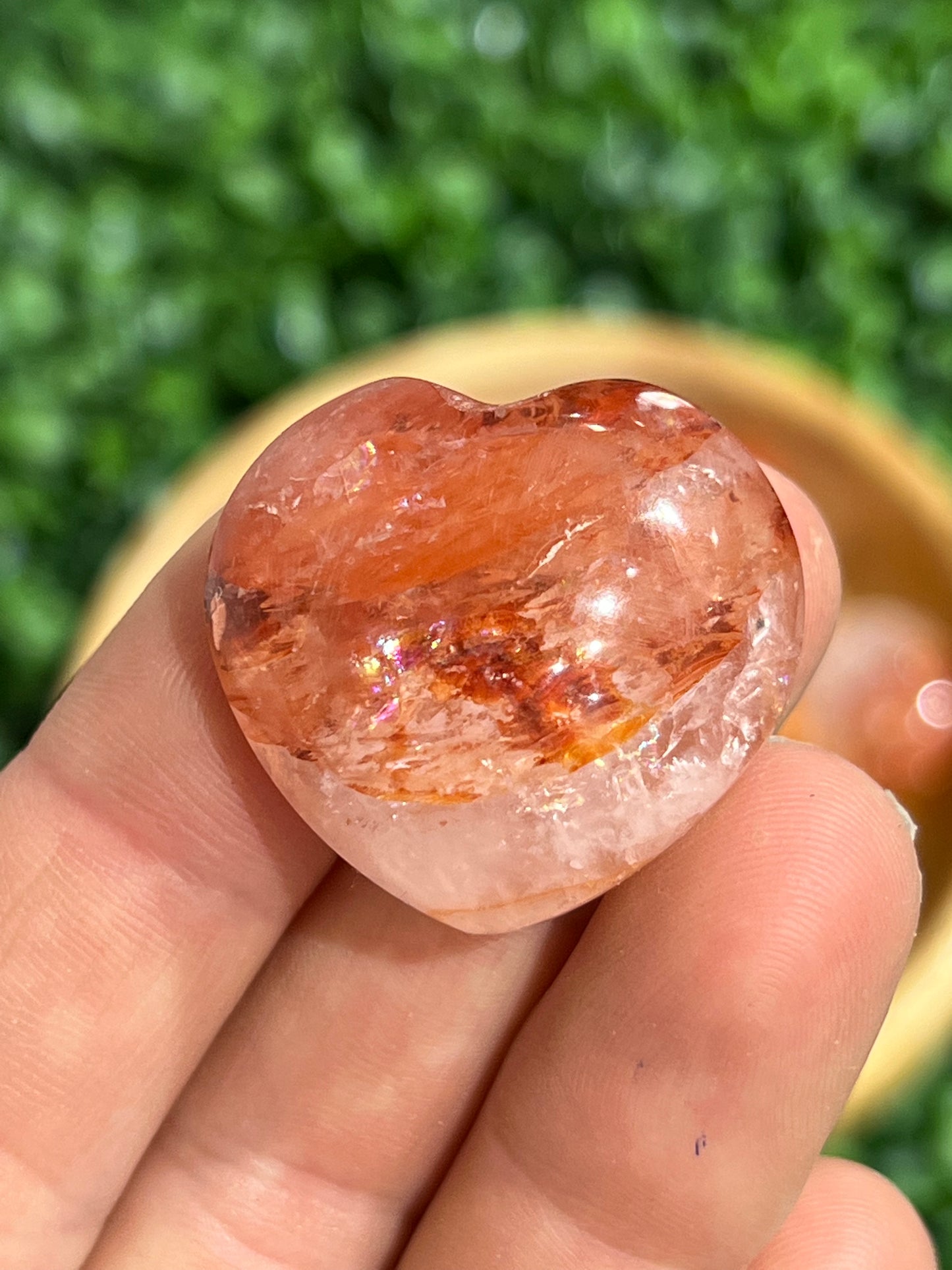 Fire Quartz Heart’s Small