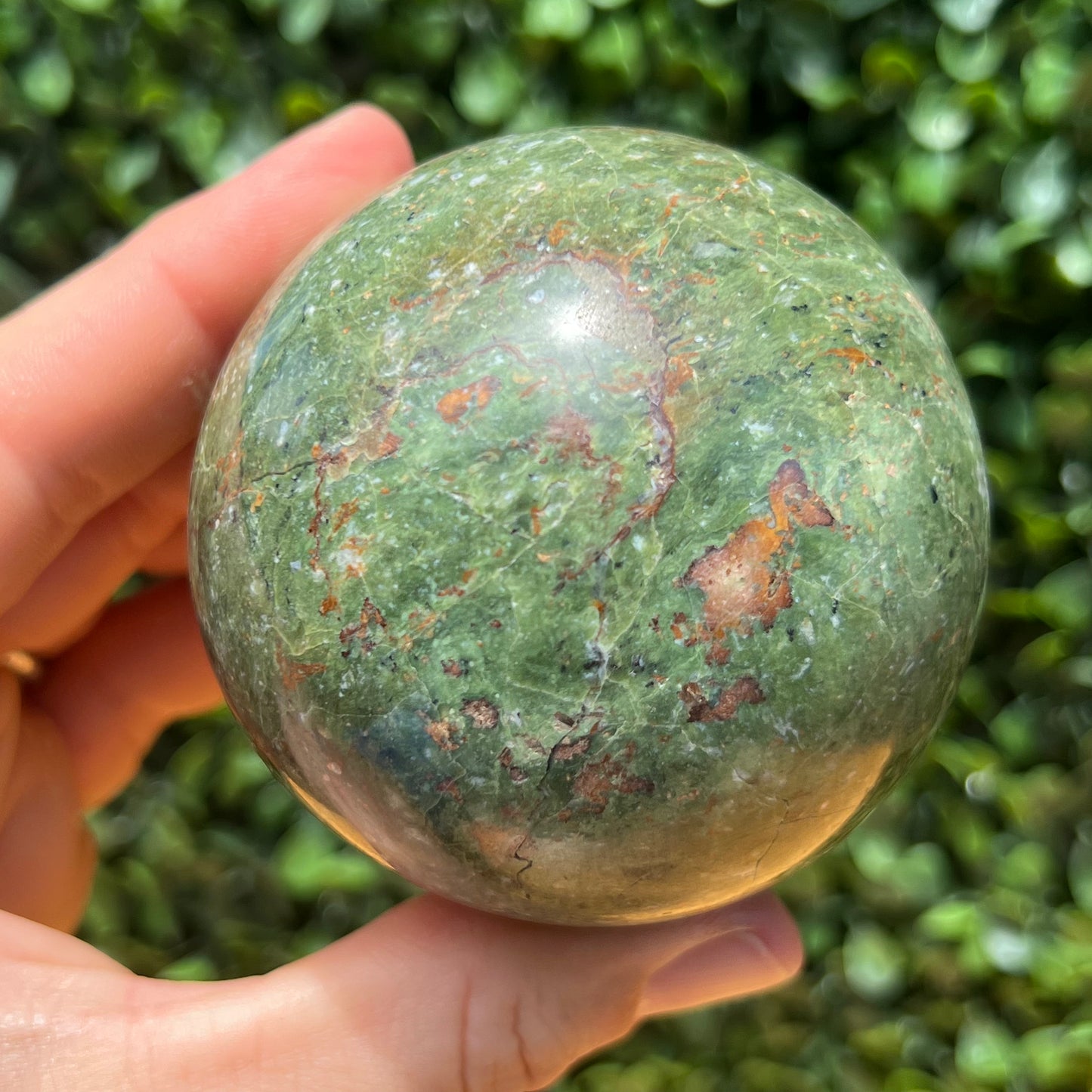 Chrysoprase Sphere