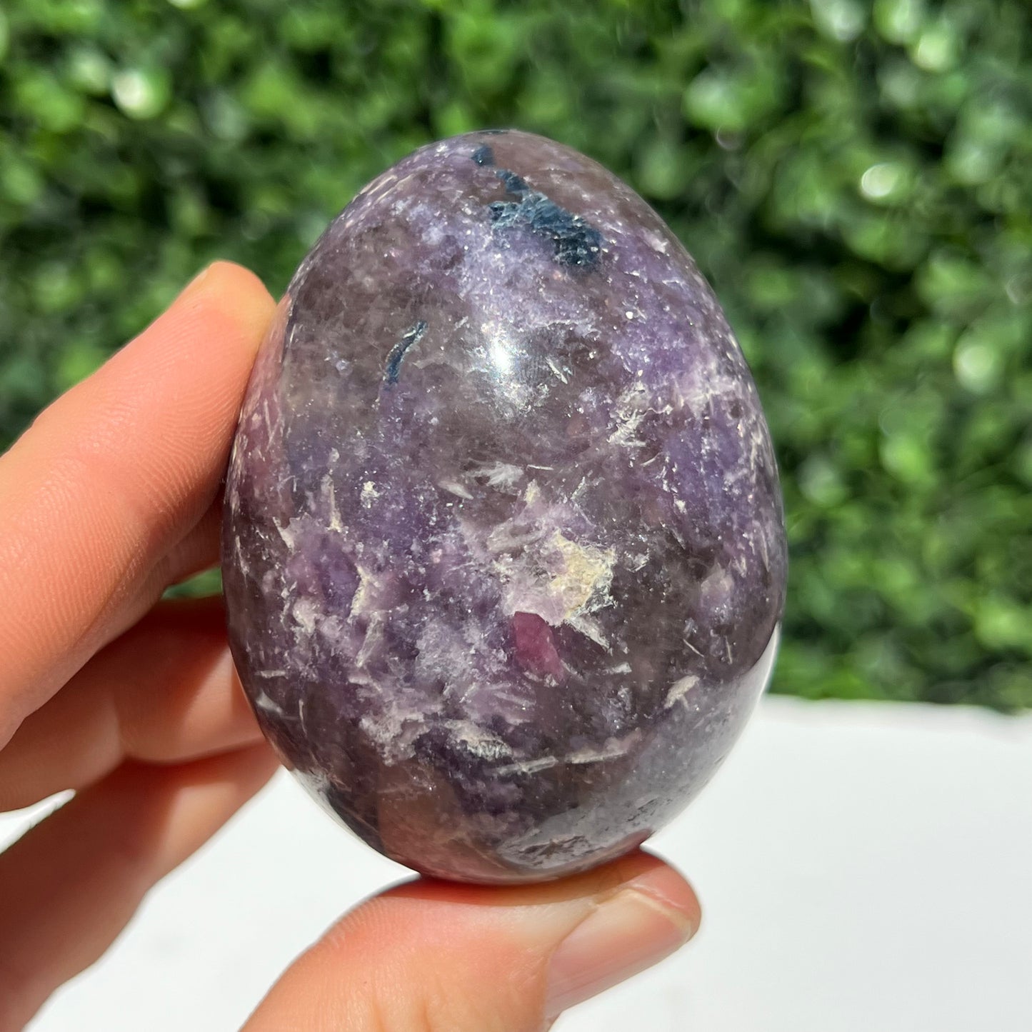 Lepidolite Egg