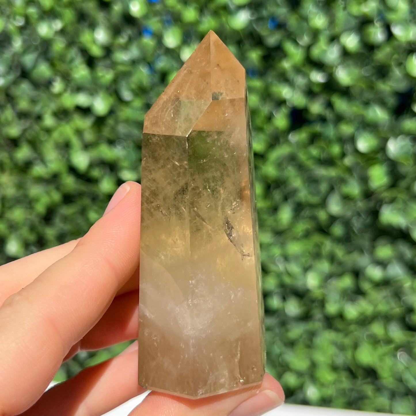 100% Natural Citrine Tower