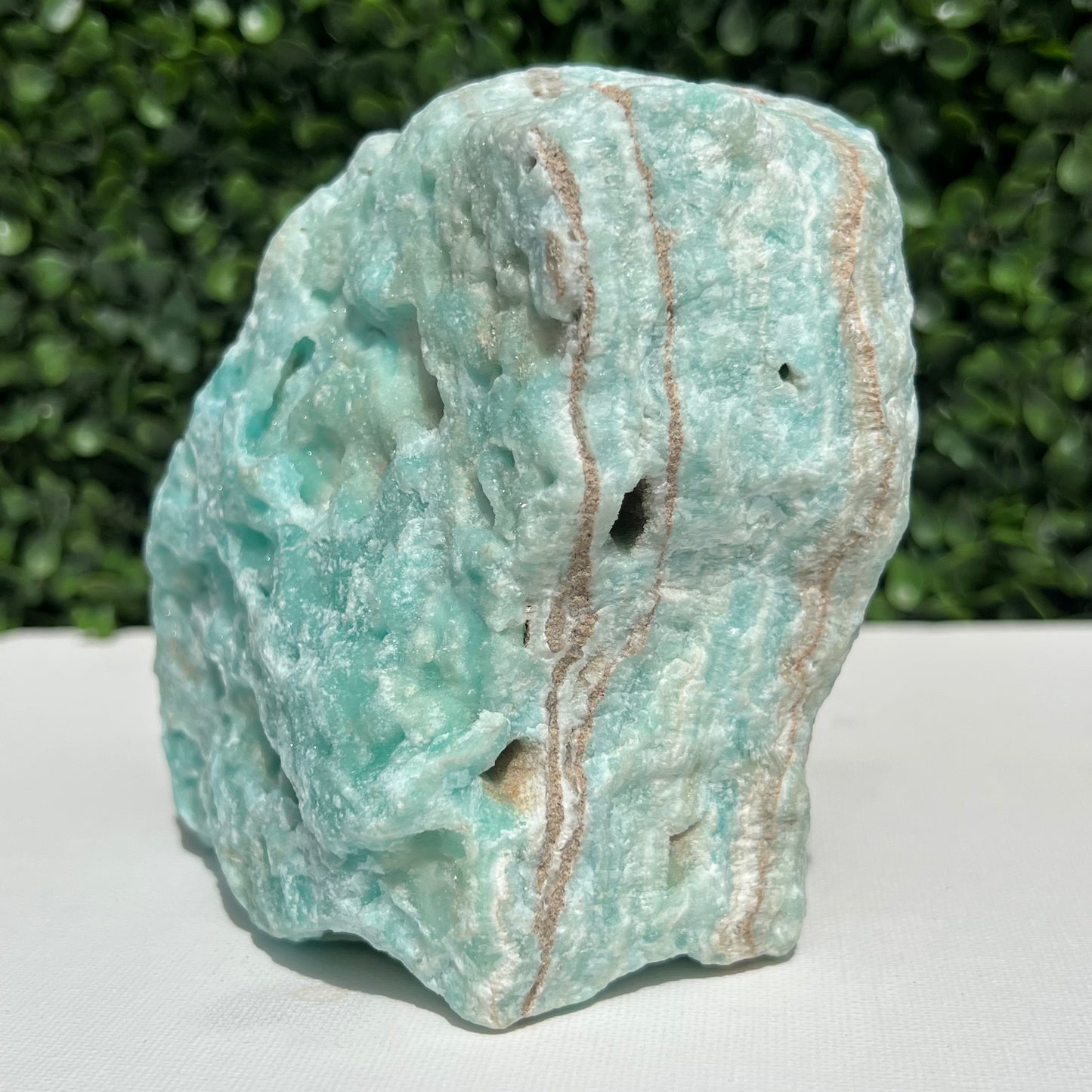 Blue Aragonite Raw Free Form