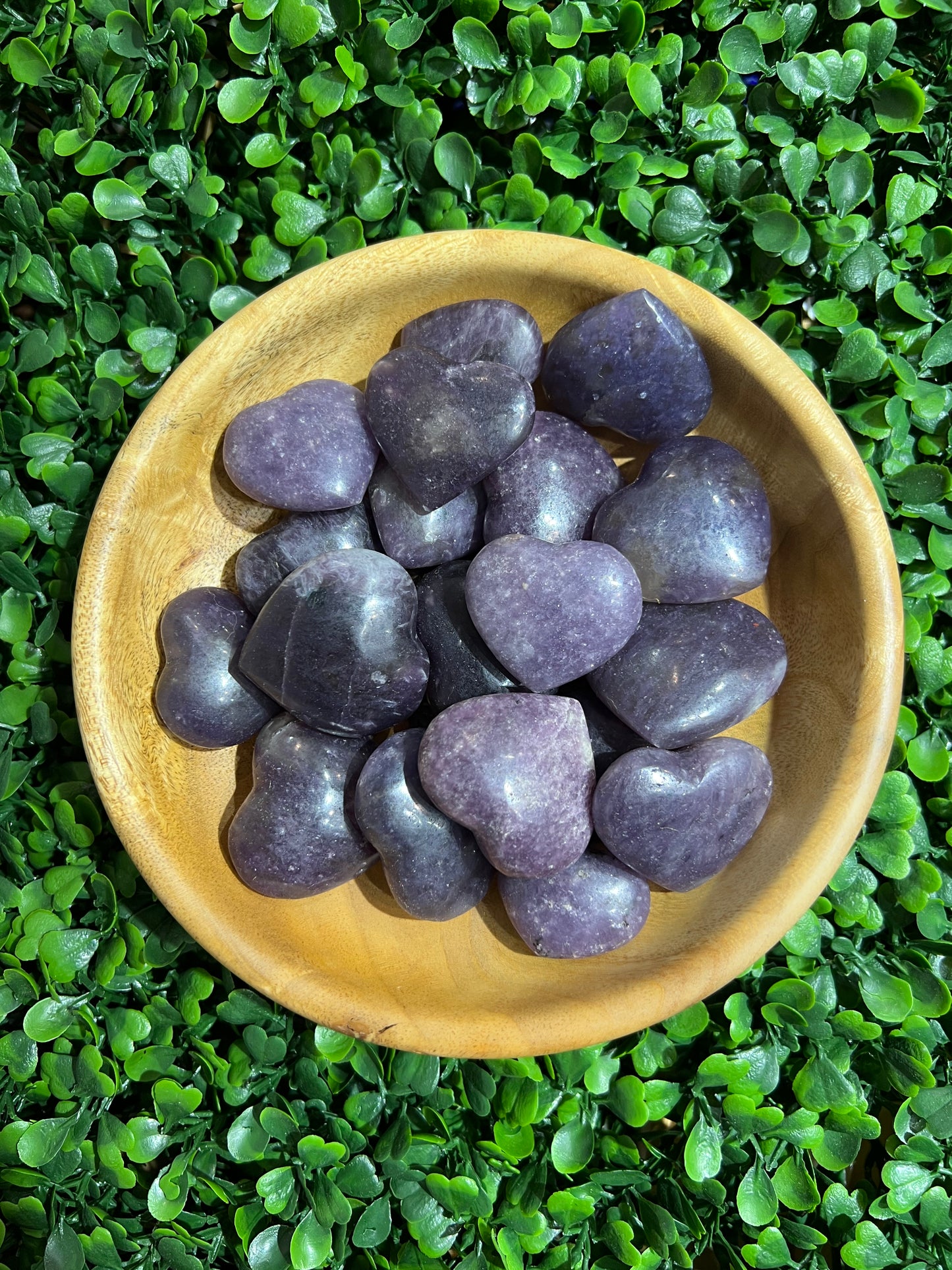 Lepidolite Heart’s Small