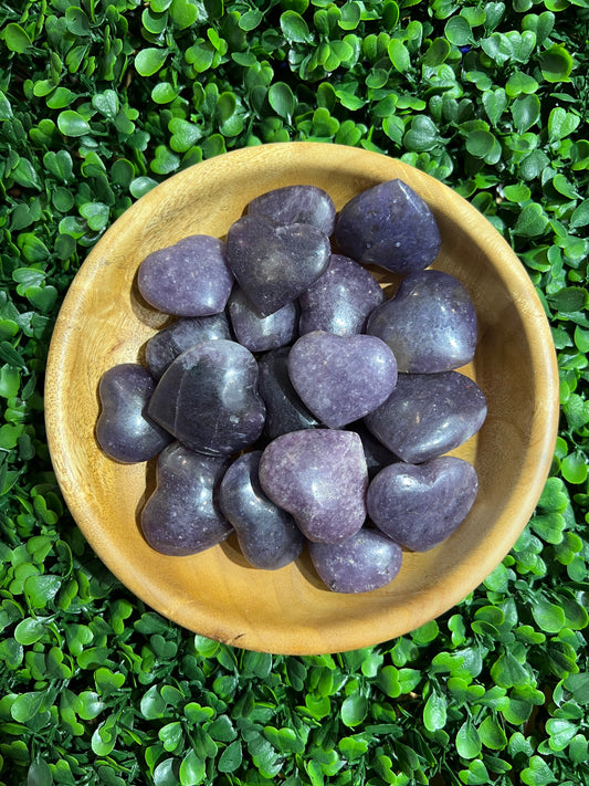 Lepidolite Heart’s Small