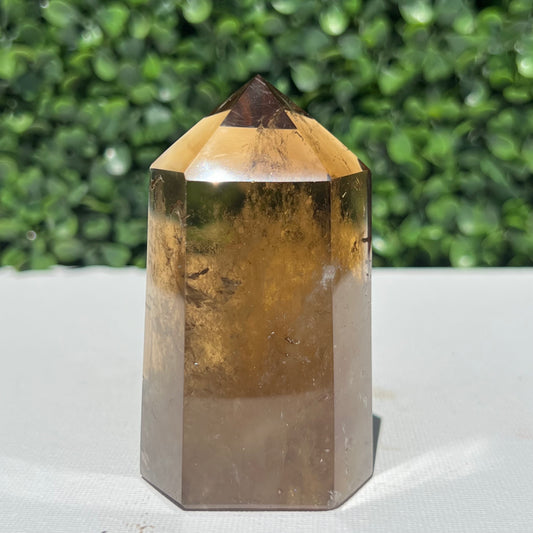 100% Natural Citrine Tower