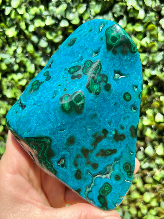 Chrysocolla Malachite Free Form