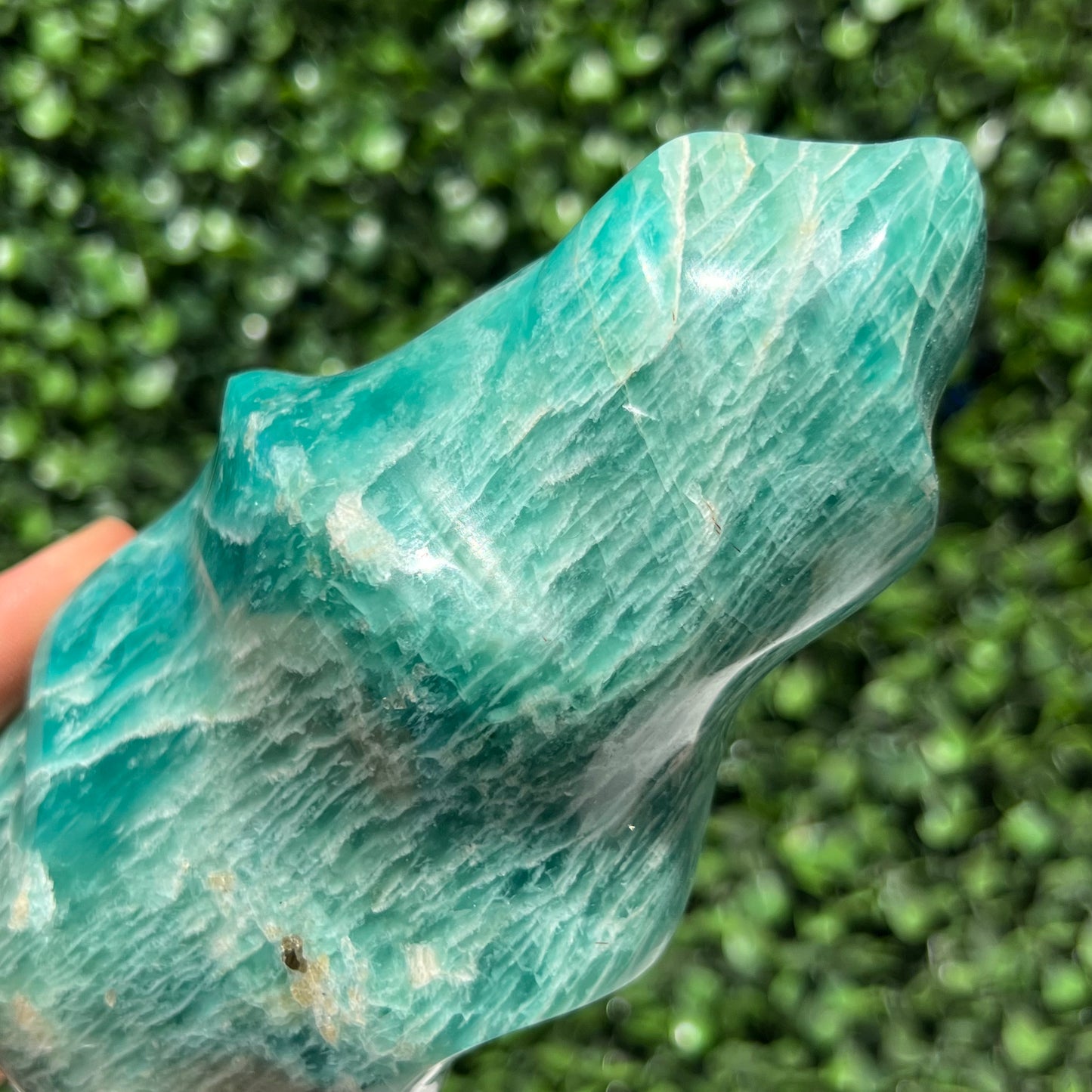 Amazonite Crystal Flame