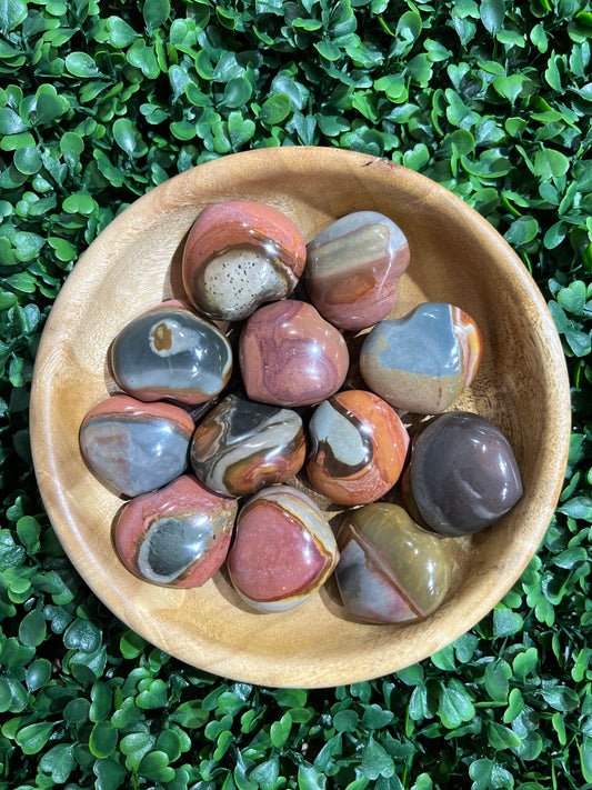 Polychrome Desert Japser Heart’s