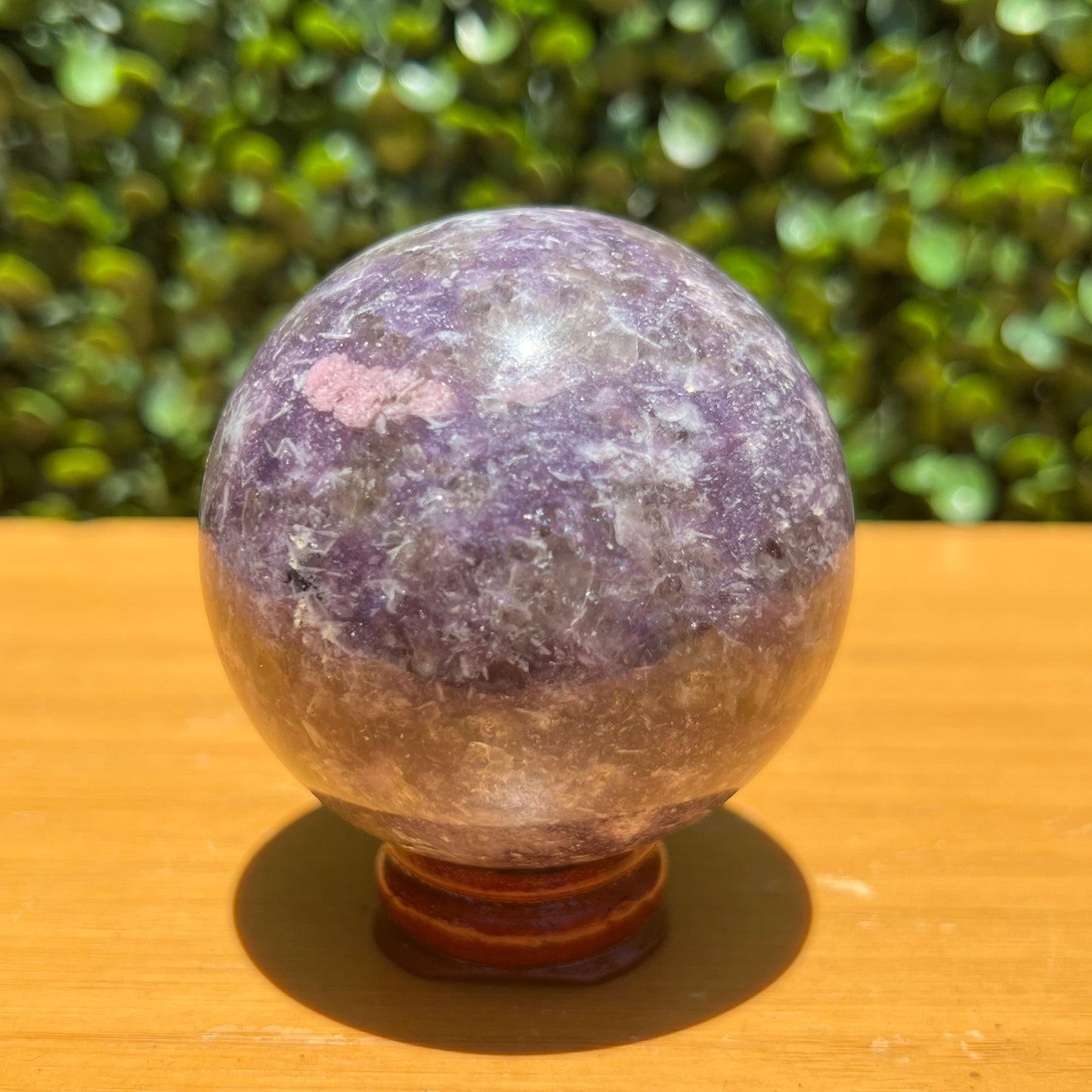Lepidolite Unicorn Stone Sphere
