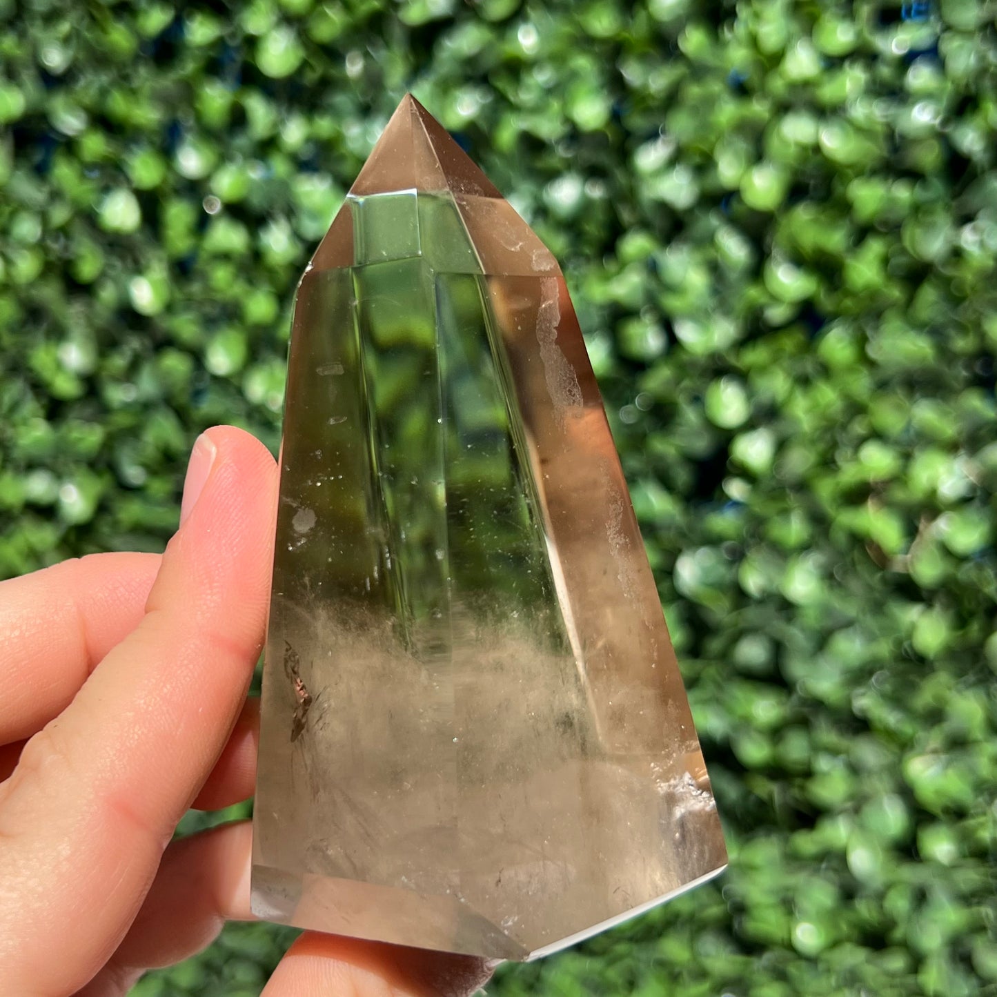 Light Smokey Quartz Tower