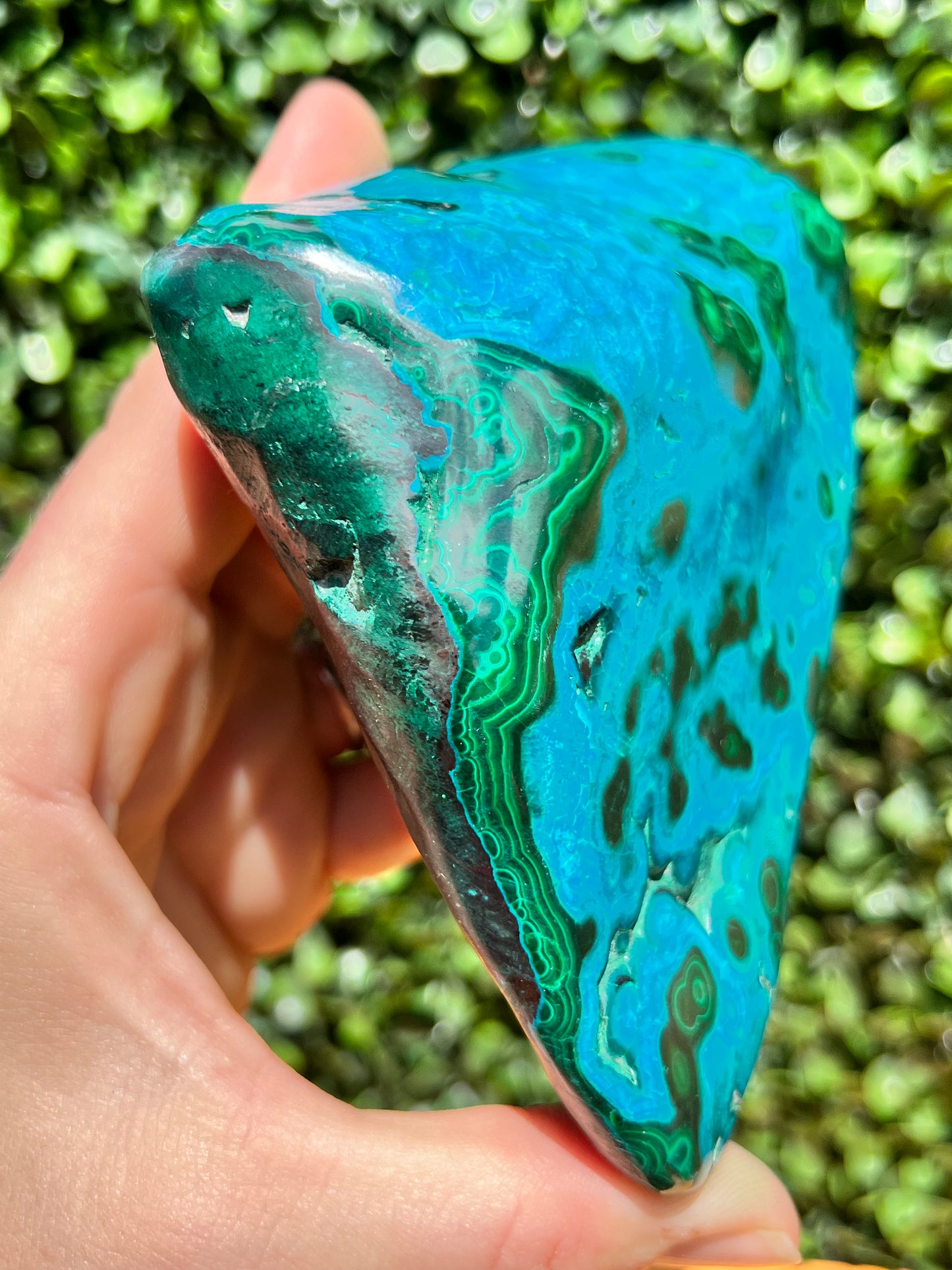 Chrysocolla Malachite Free Form