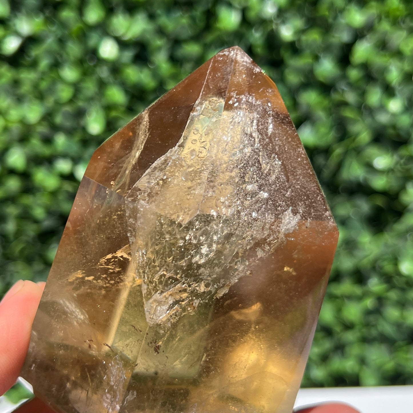 100% Natural Citrine Tower