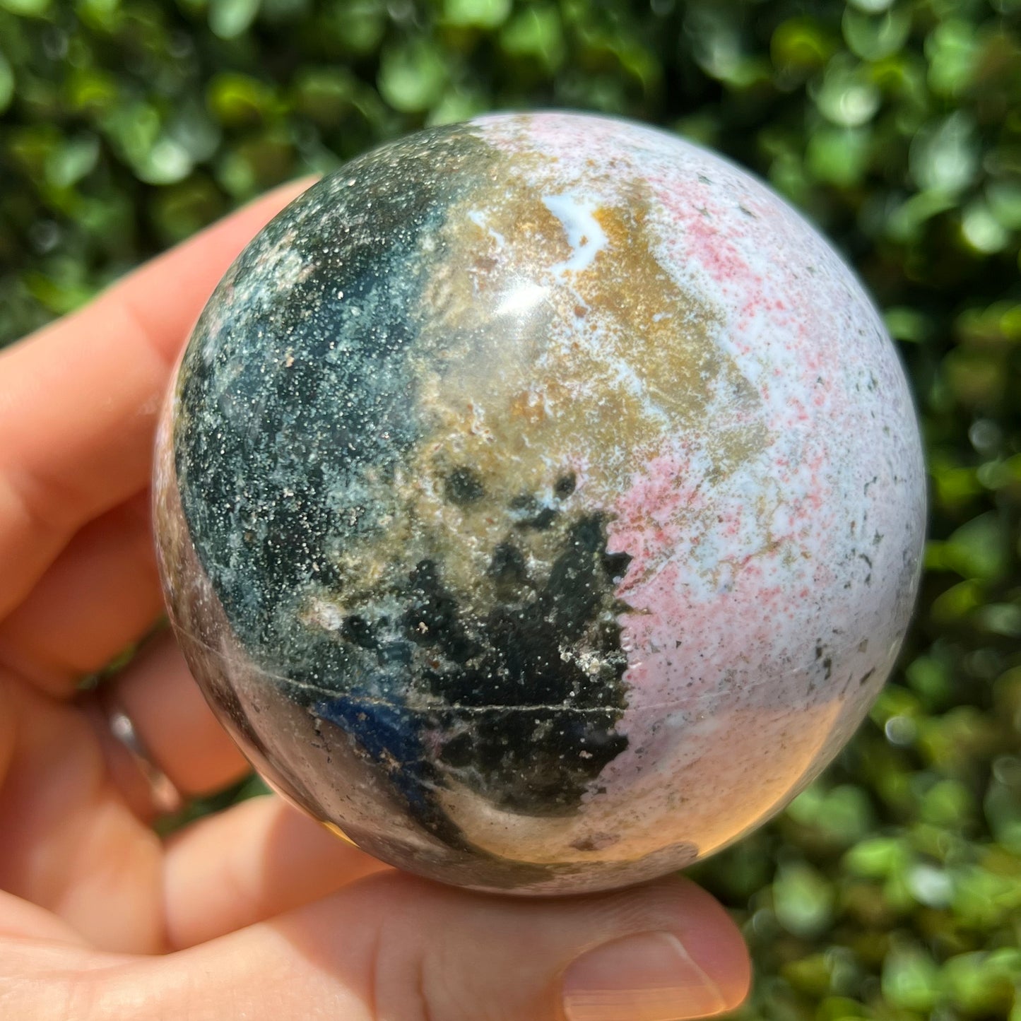 Ocean Jasper Sphere