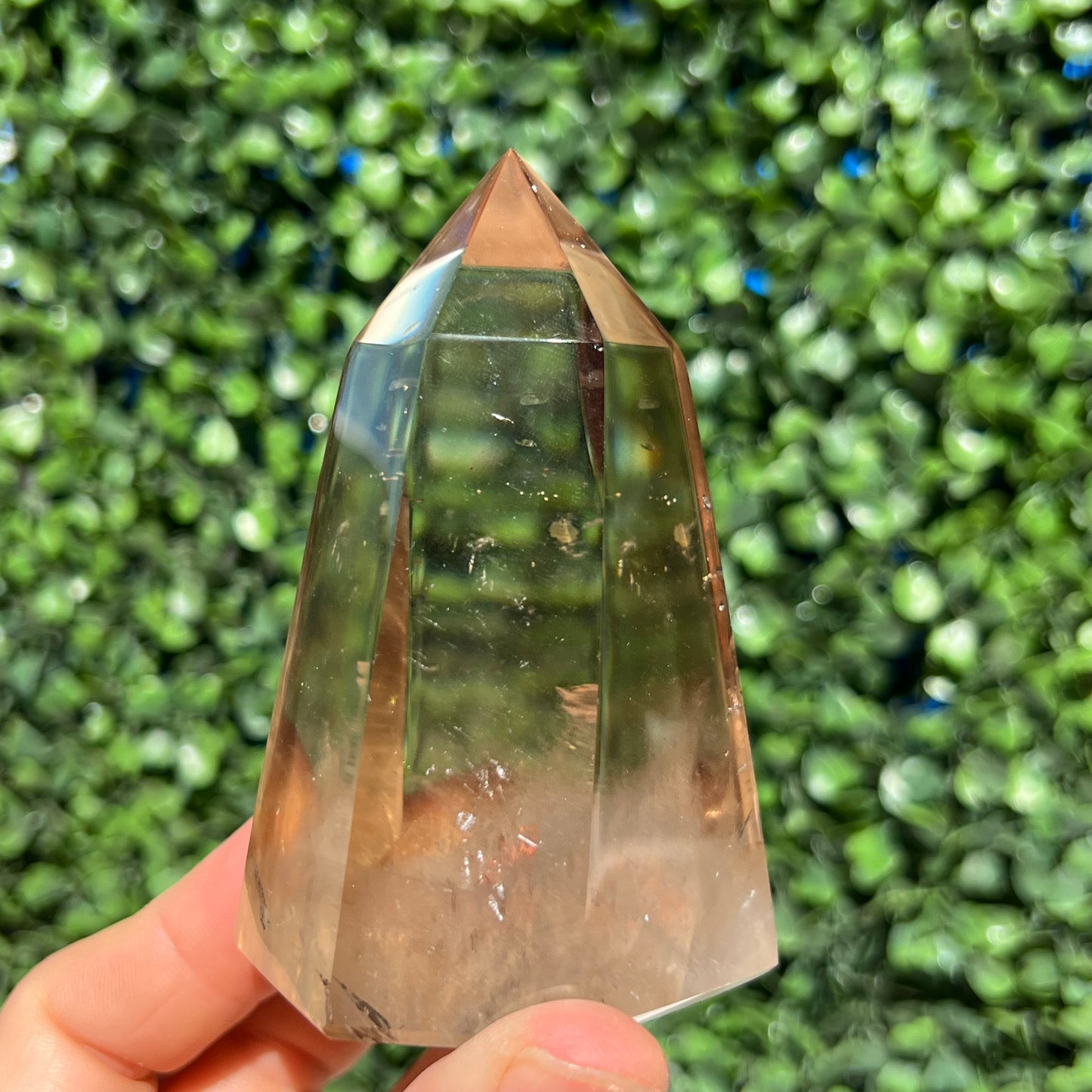 Light Smokey Quartz Tower