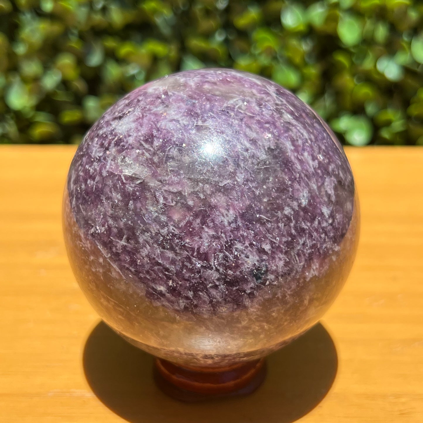 Lepidolite Unicorn Stone Sphere