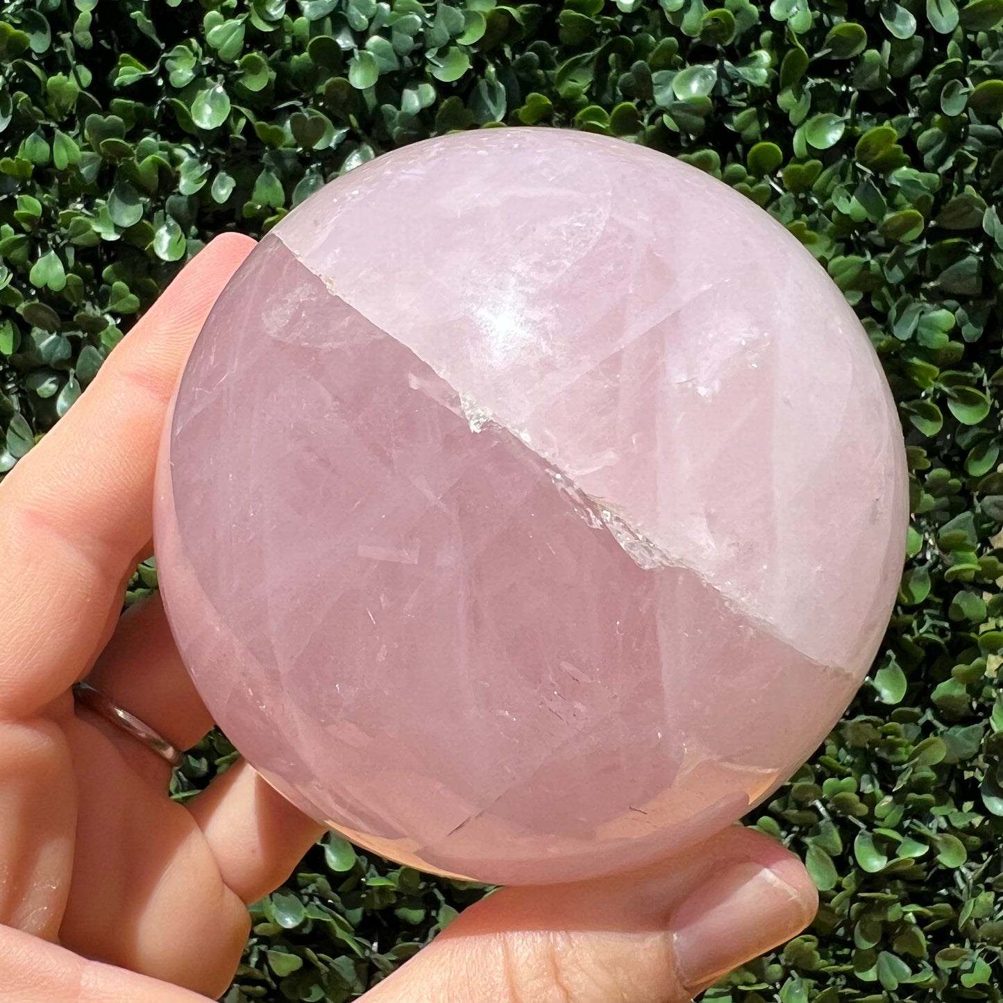 Rose Quartz Sphere