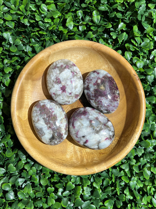 Eudialyte Gemstone Palm Stone’s