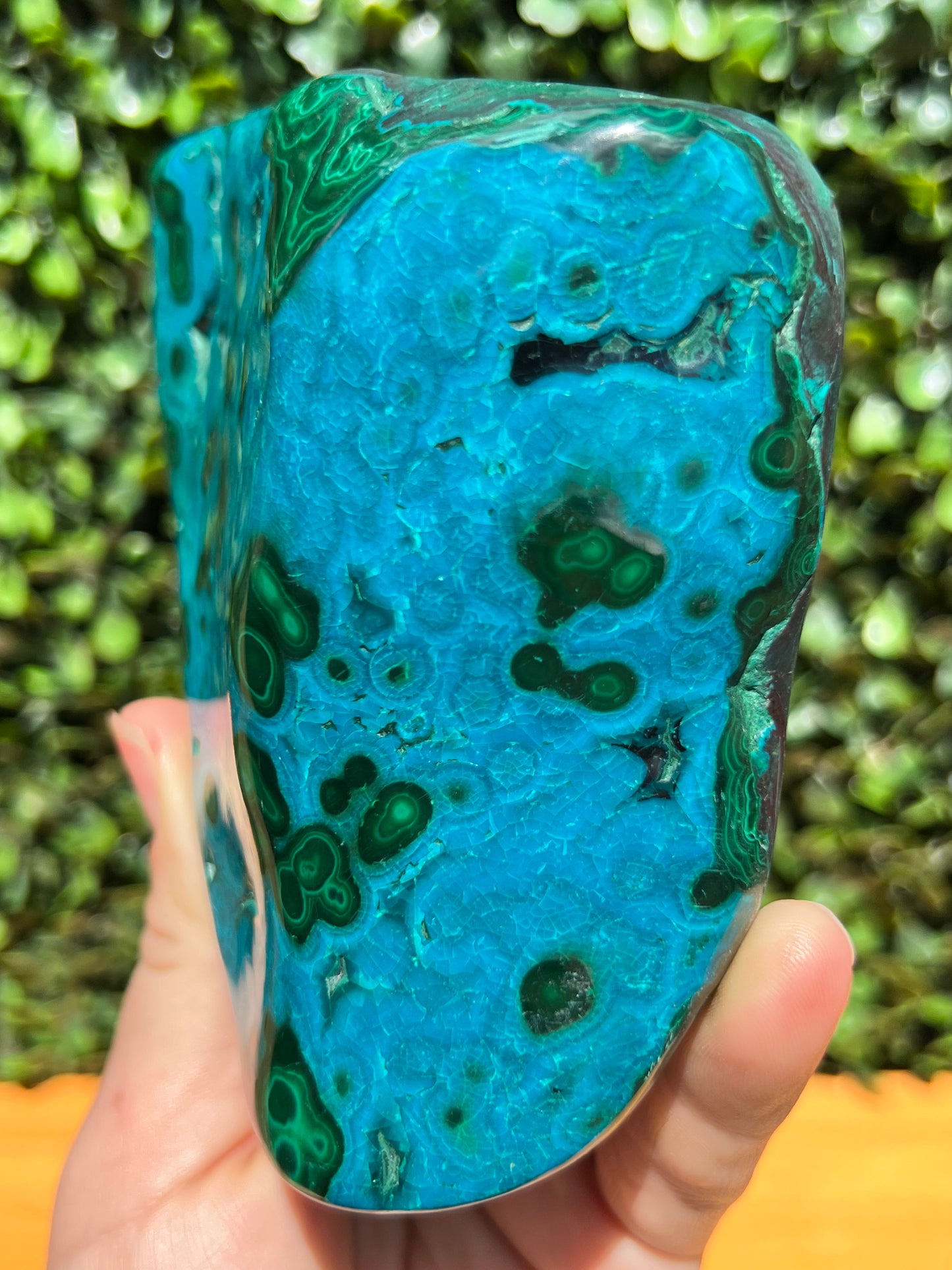 Chrysocolla Malachite Free Form