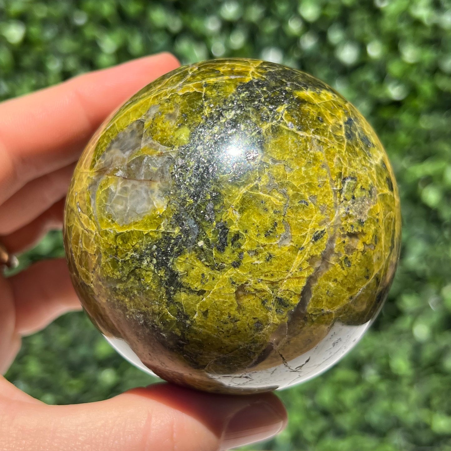 Kiwi Opal Sphere