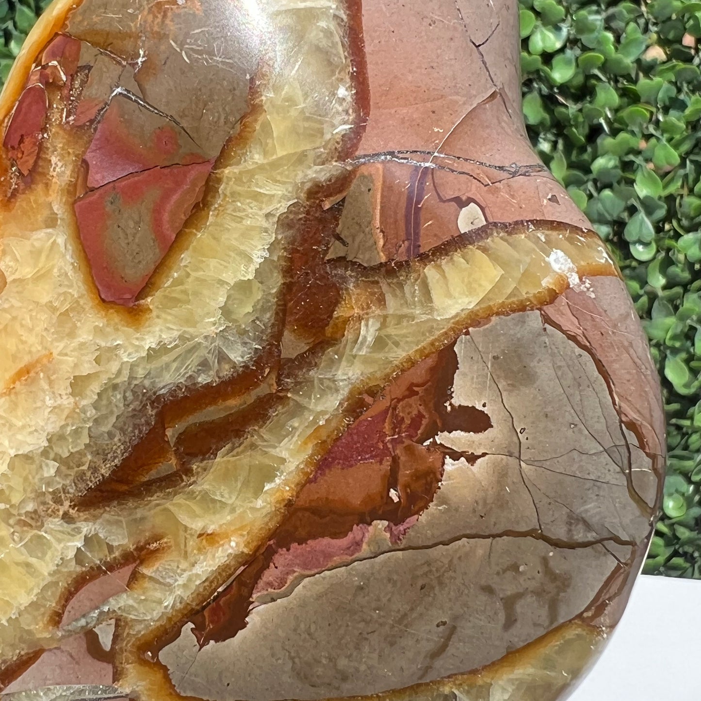 Septarian Yellow Calcite Free Form
