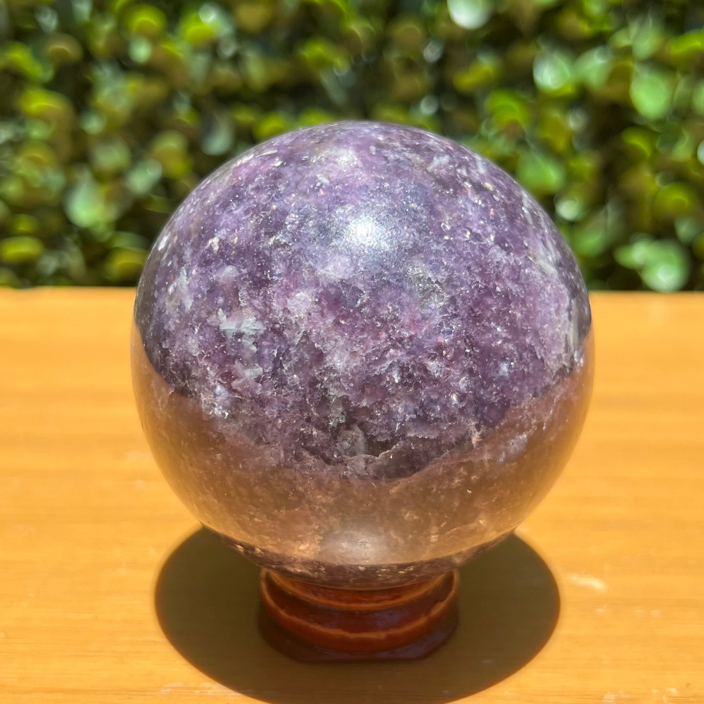 Lepidolite Sphere