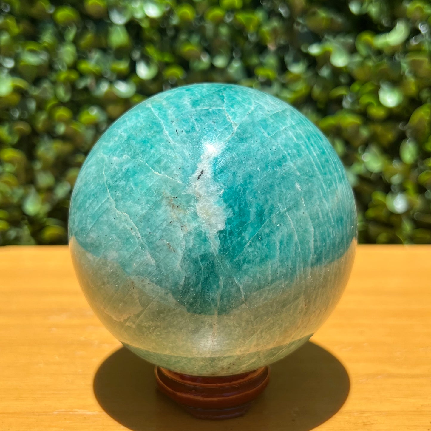 Amazonite Crystal Sphere