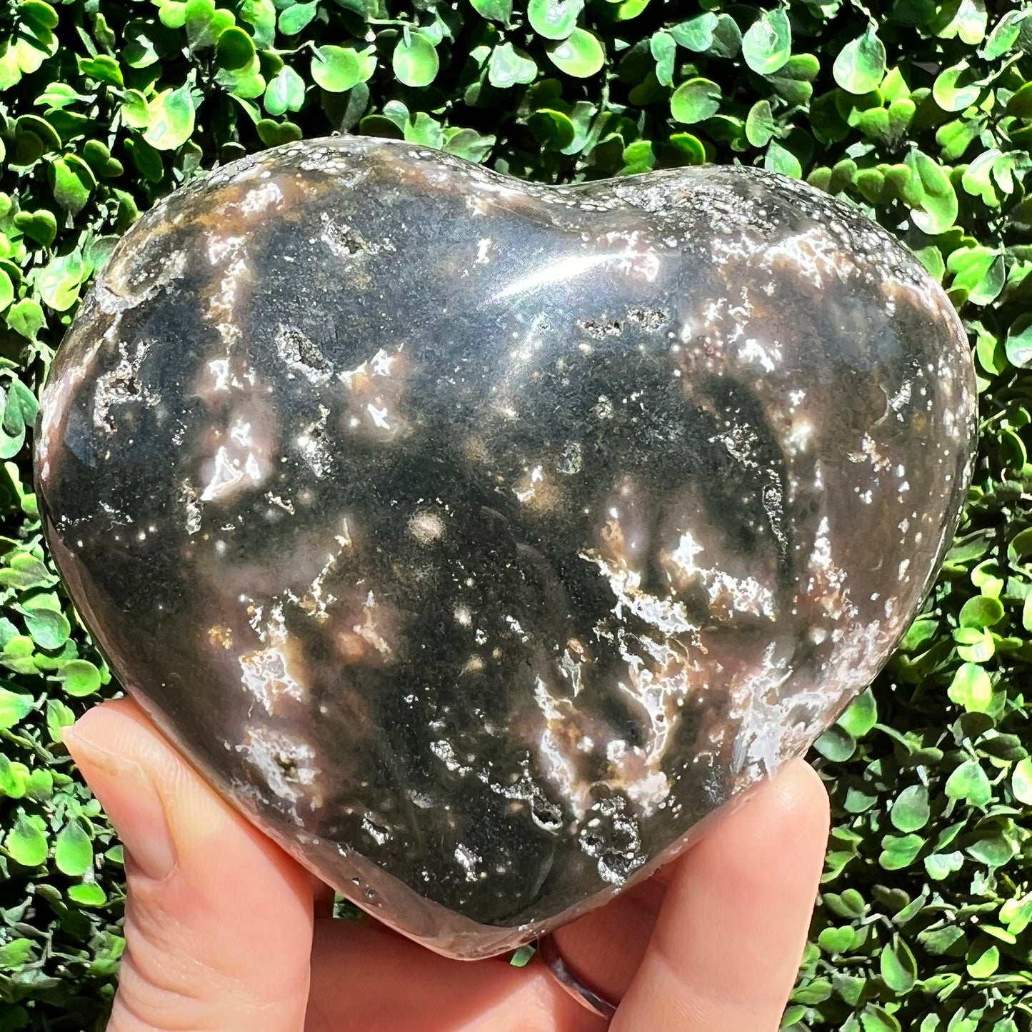 Ocean Jasper Heart