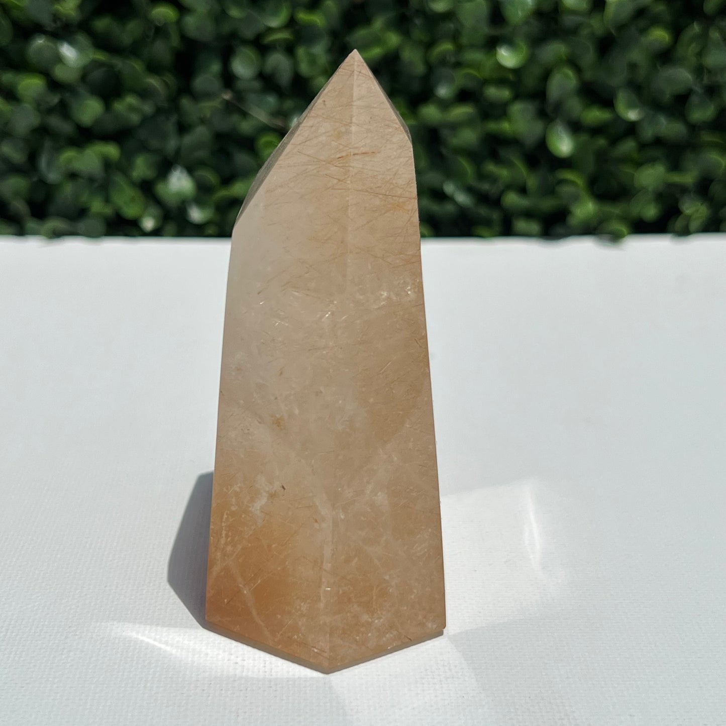 Rutile Quartz Tower