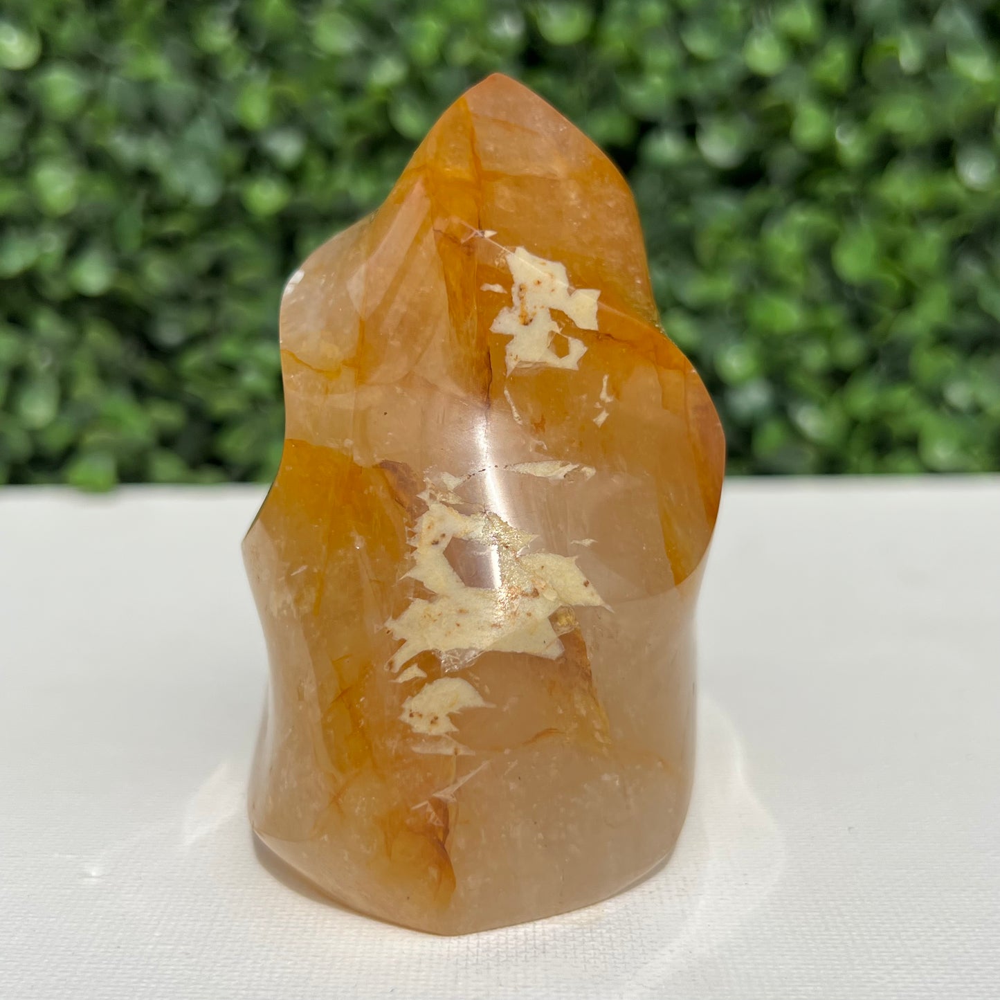 Golden Healer Quartz Flame