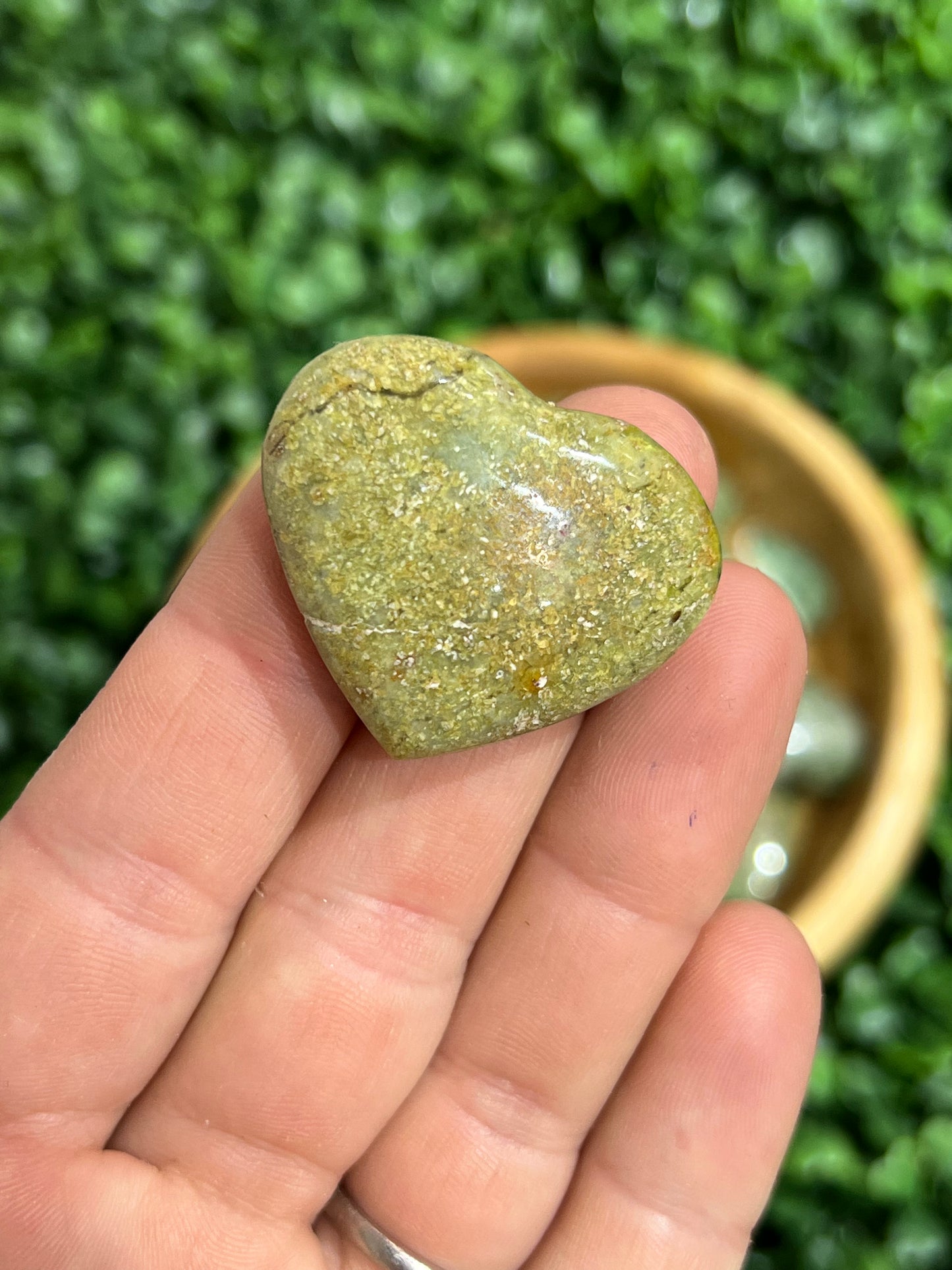 Chrysoprase Heart’s Small