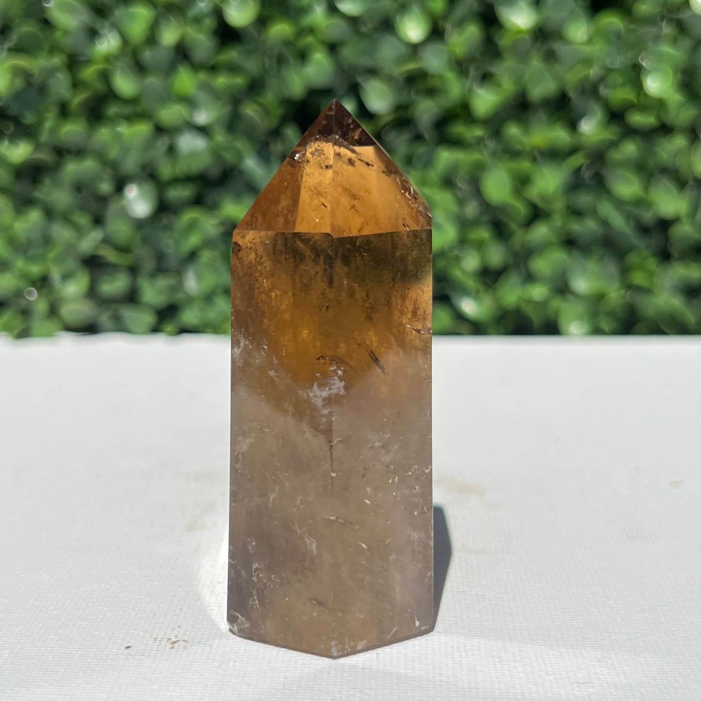 100% Natural Citrine Tower